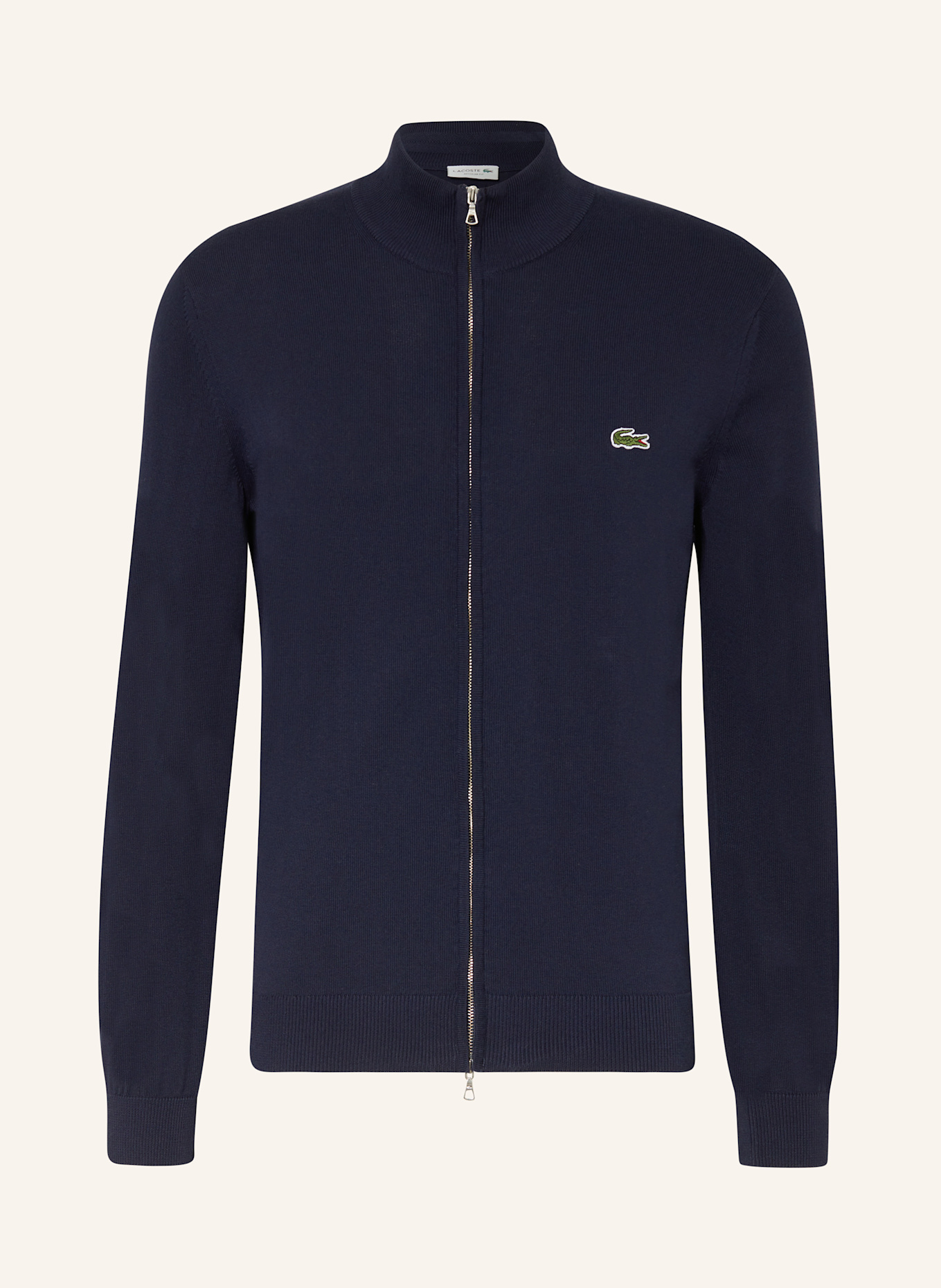 LACOSTE vest: DONKERBLAUW