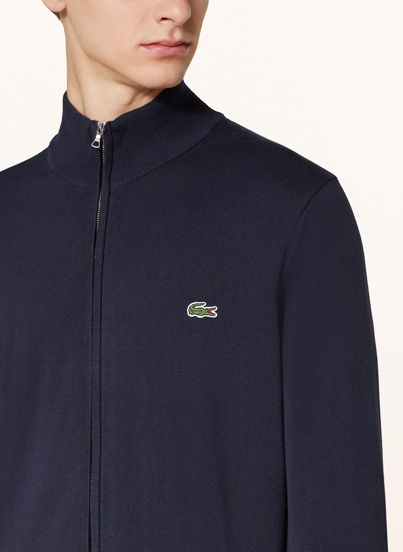 LACOSTE vest: DONKERBLAUW