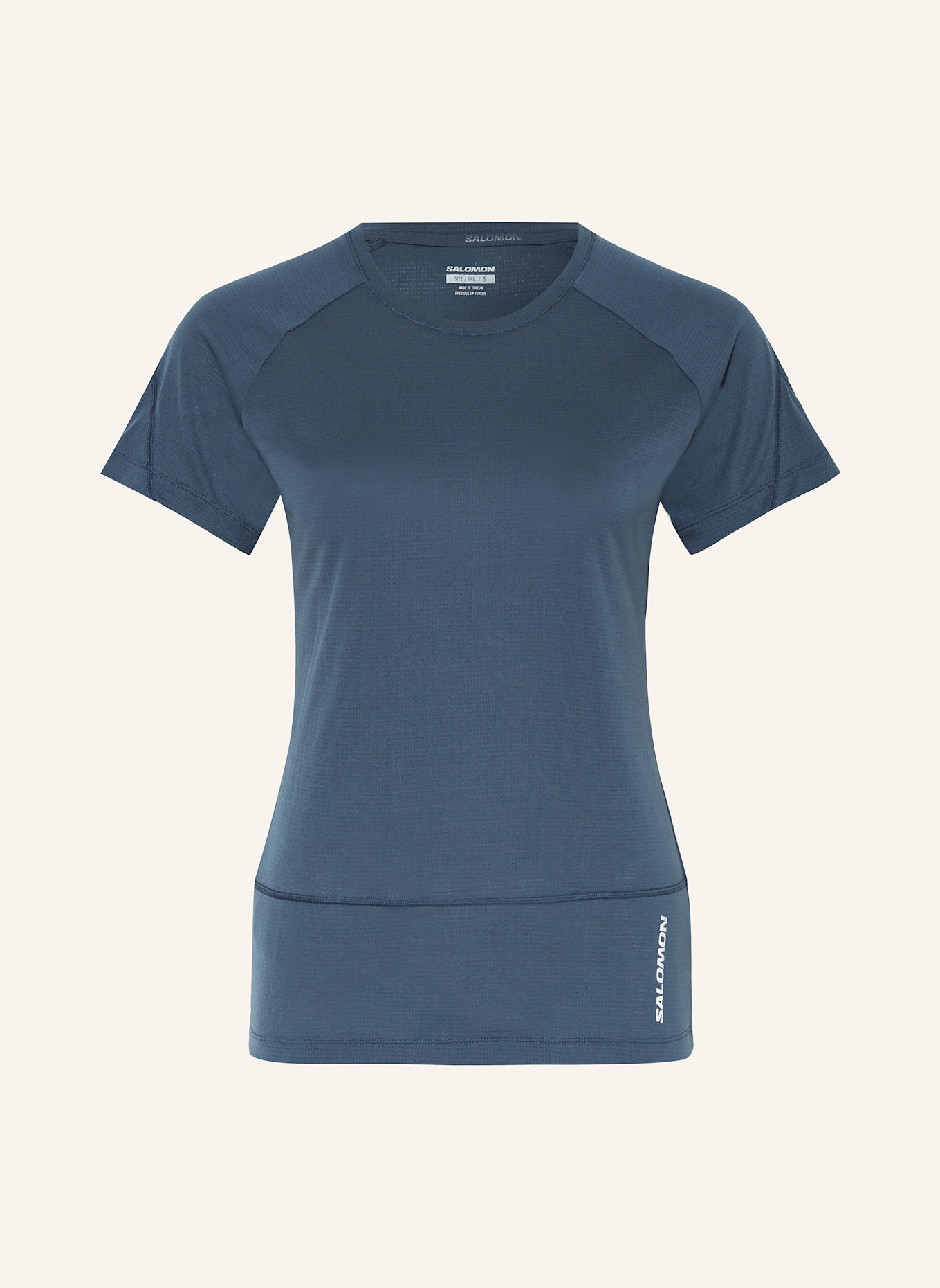 SALOMON Running shirt CROSS RUN