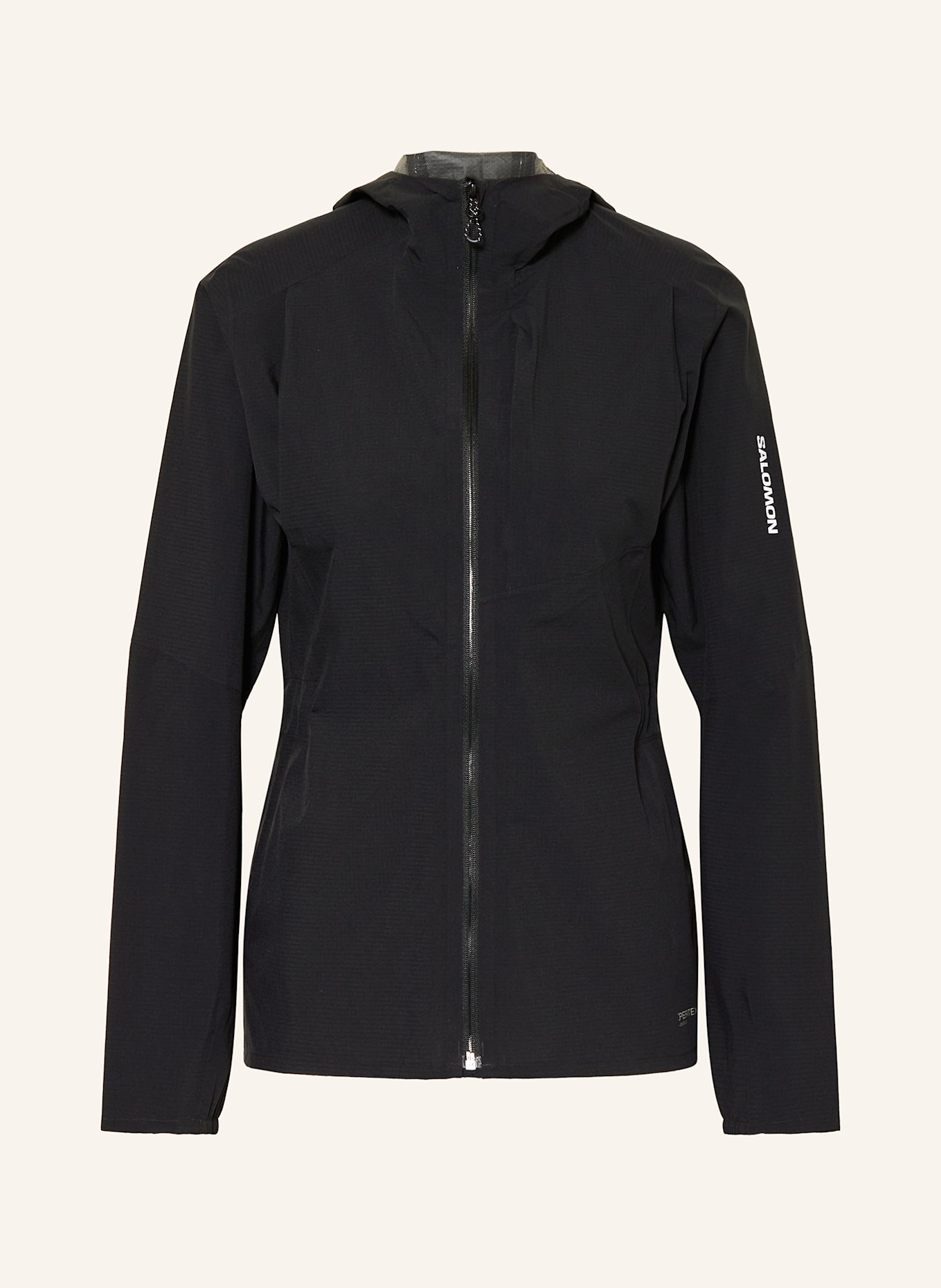 SALOMON Laufjacke BONATTI TRAIL, Farbe: SCHWARZ (Bild 1)