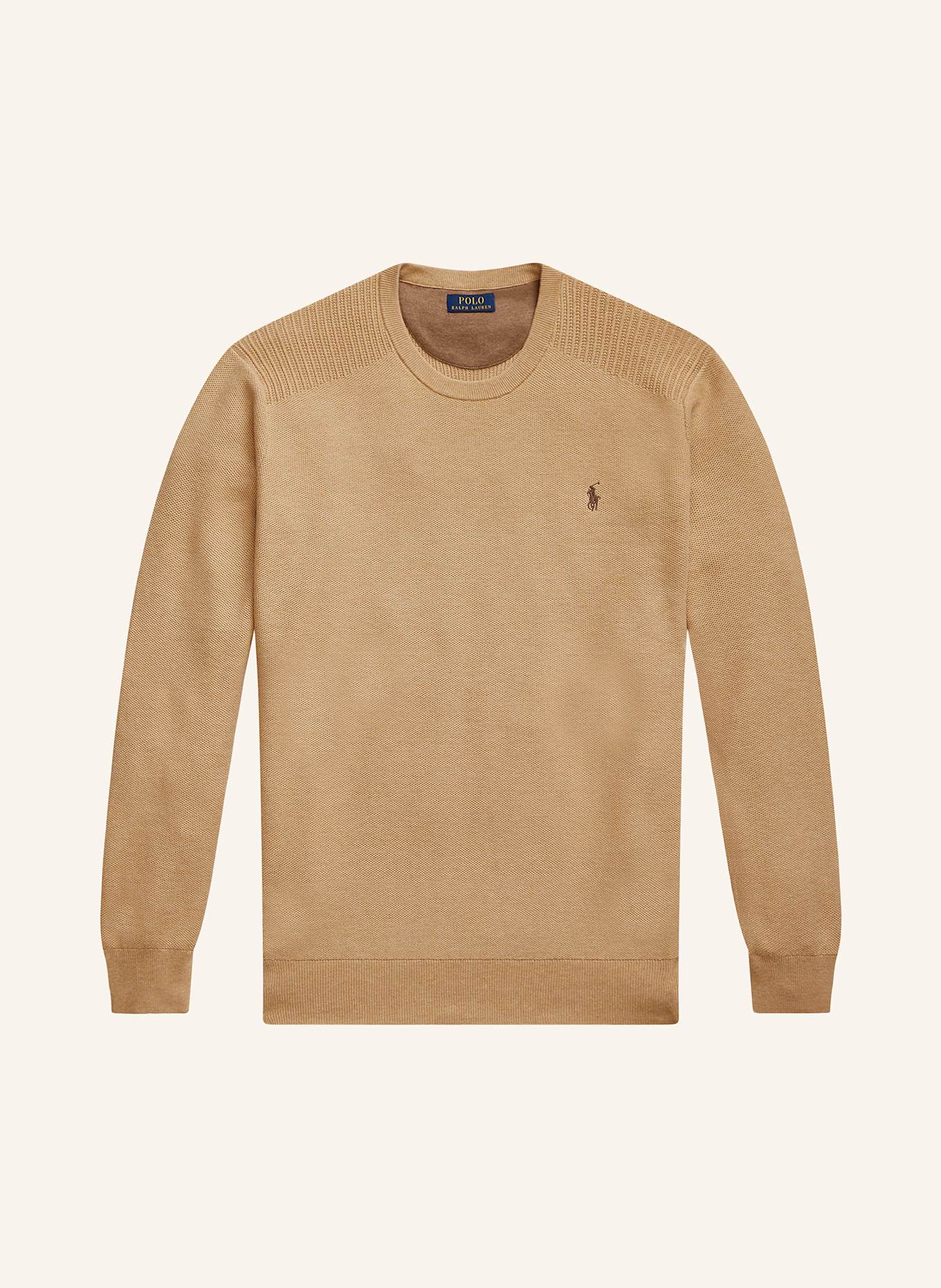 POLO RALPH LAUREN Big & Tall Pullover, Farbe: CAMEL (Bild 1)