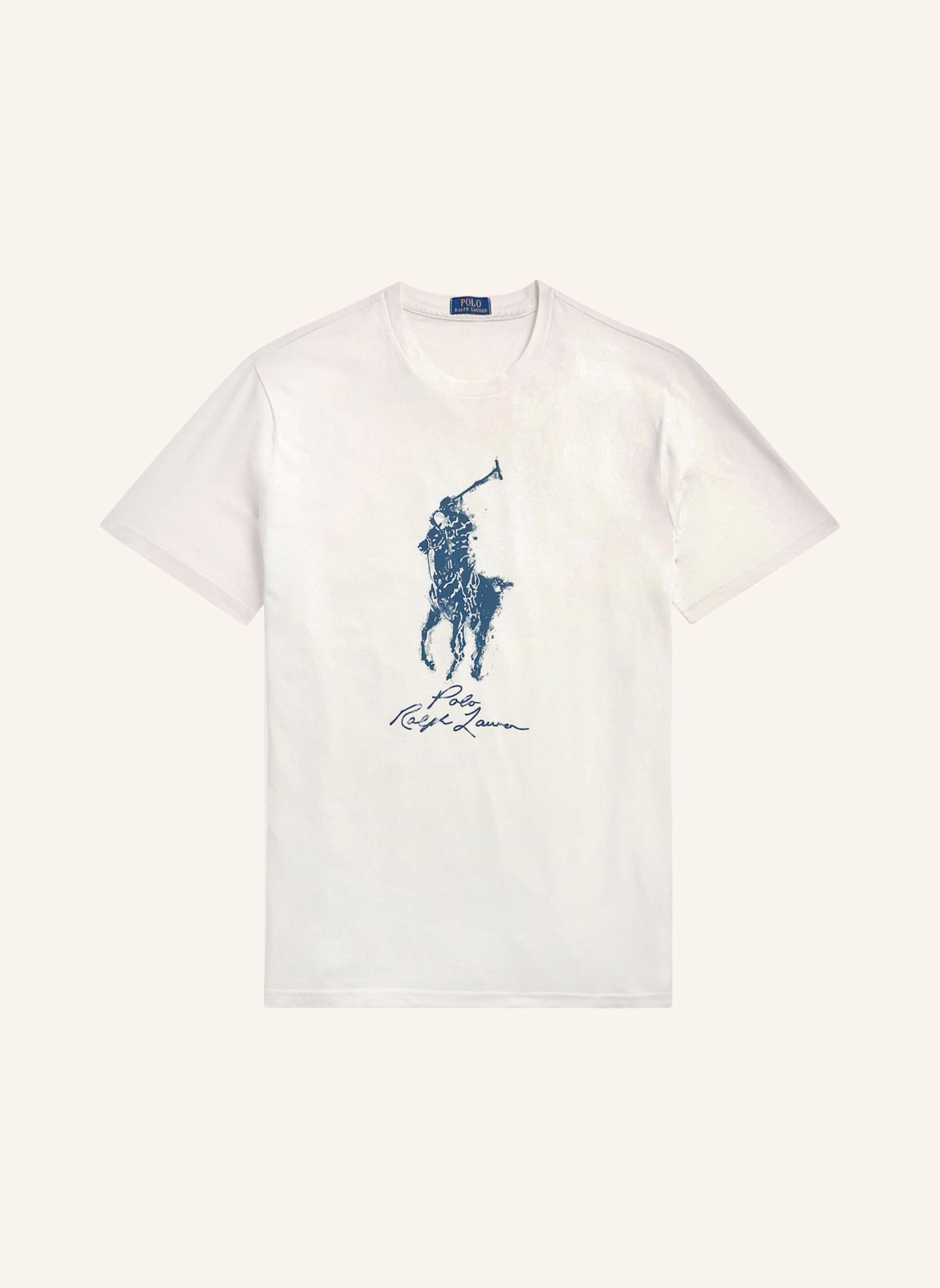 POLO RALPH LAUREN Big Tall T Shirt in weiss