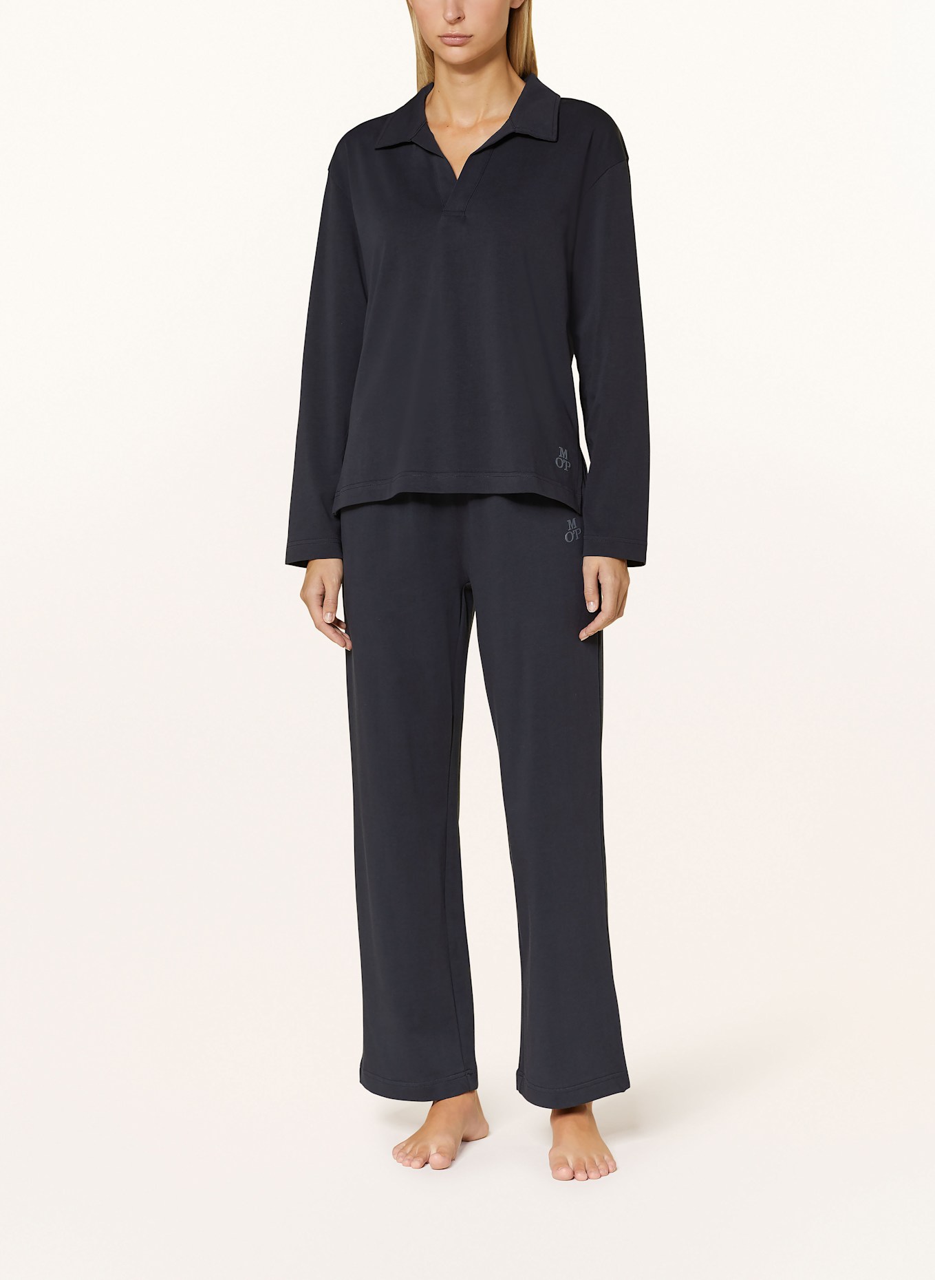 Marc O'Polo Boston Pajama shirt: DARK BLUE