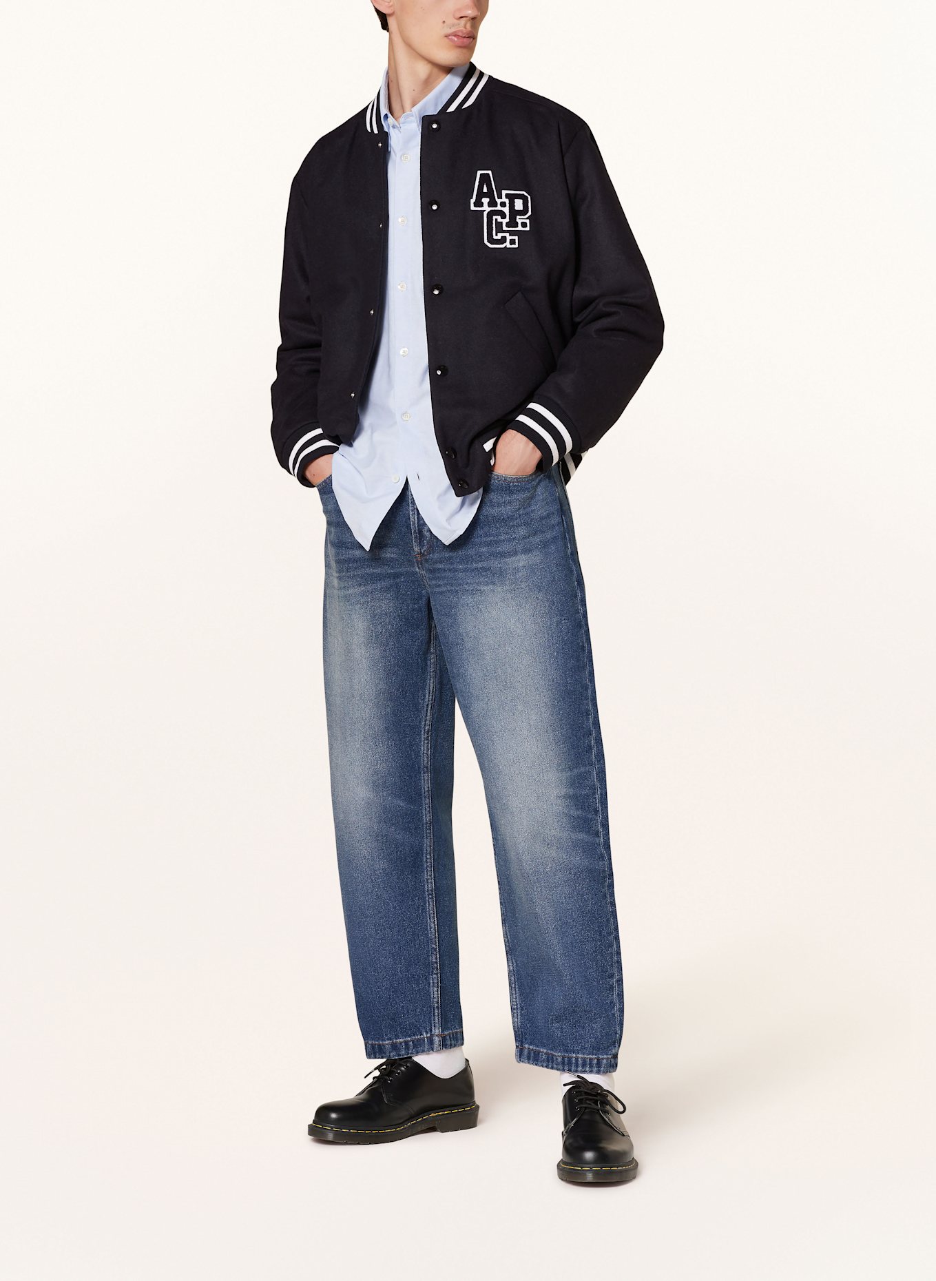 A.P.C. ACHILLE straight fit jeans: Tommy Hilfiger Sweats & Pants for $99