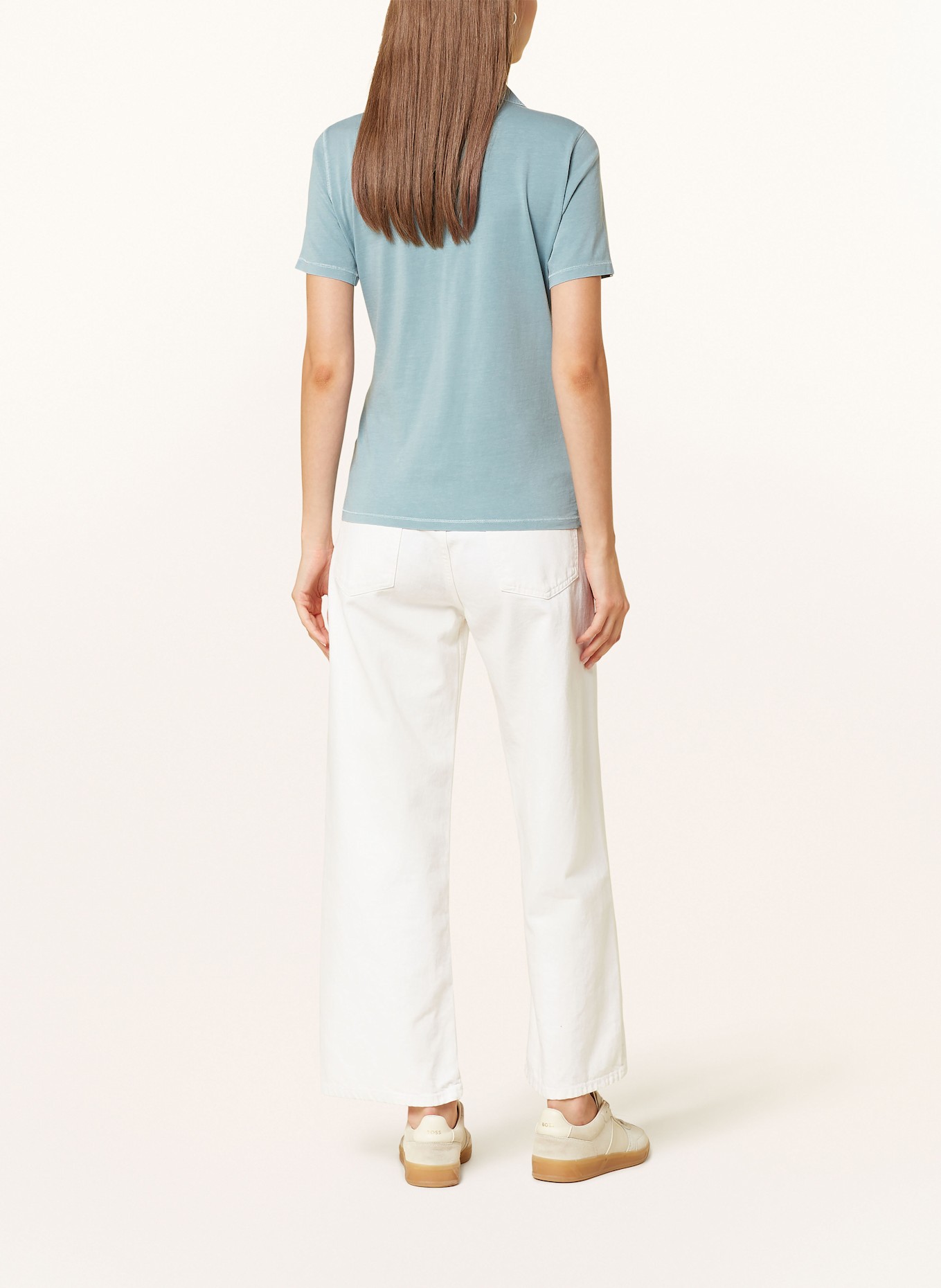 Marc O'Polo Jersey polo shirt, Color: MINT (Image 3)