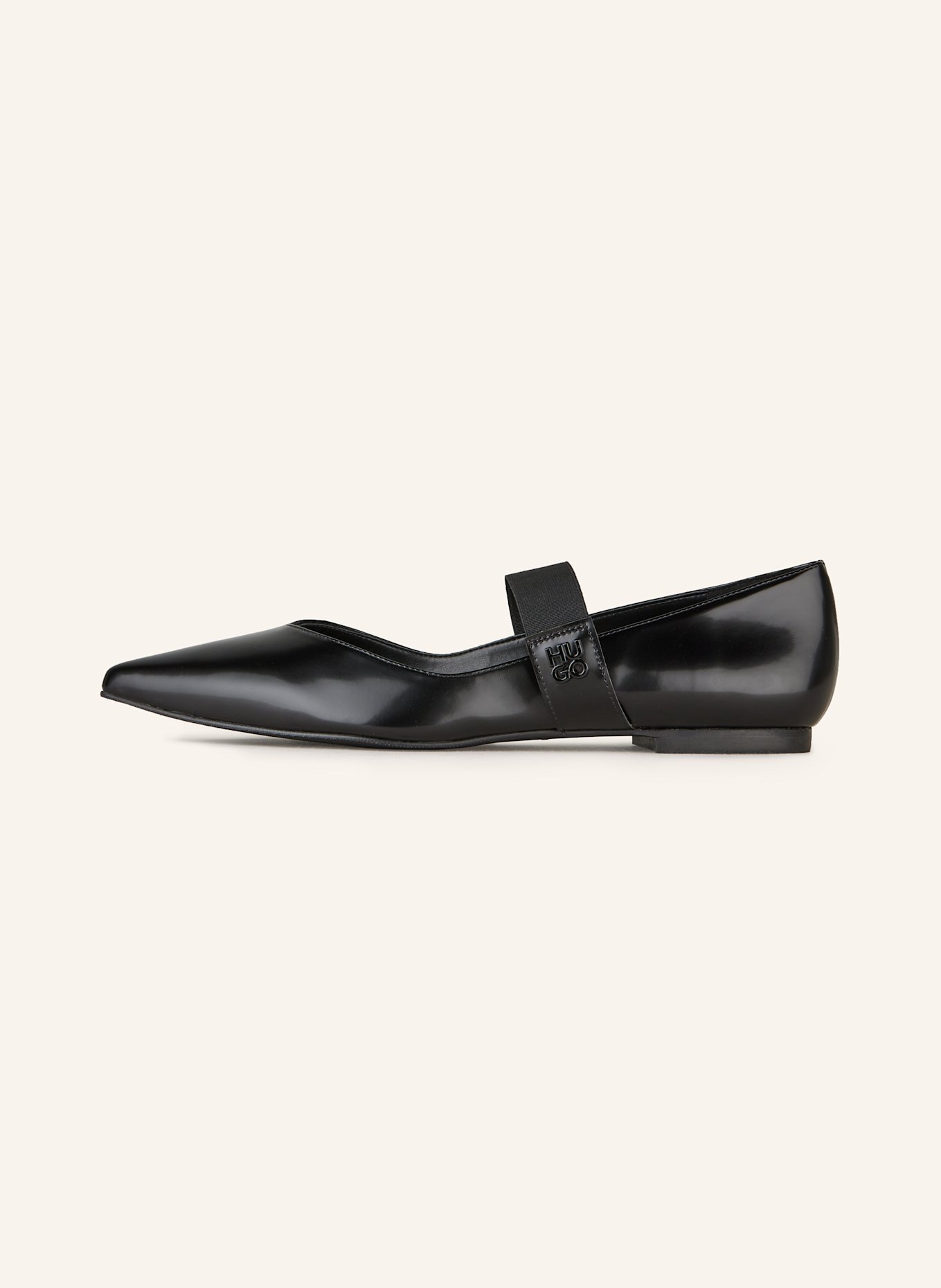 HUGO Mary Jane ballets flats MARIDIA, Color: BLACK (Image 4)