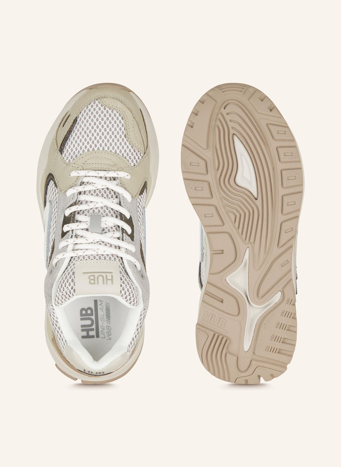 HUB Sneaker SLAM M35, Farbe: BEIGE/ HELLGRAU (Bild 5)