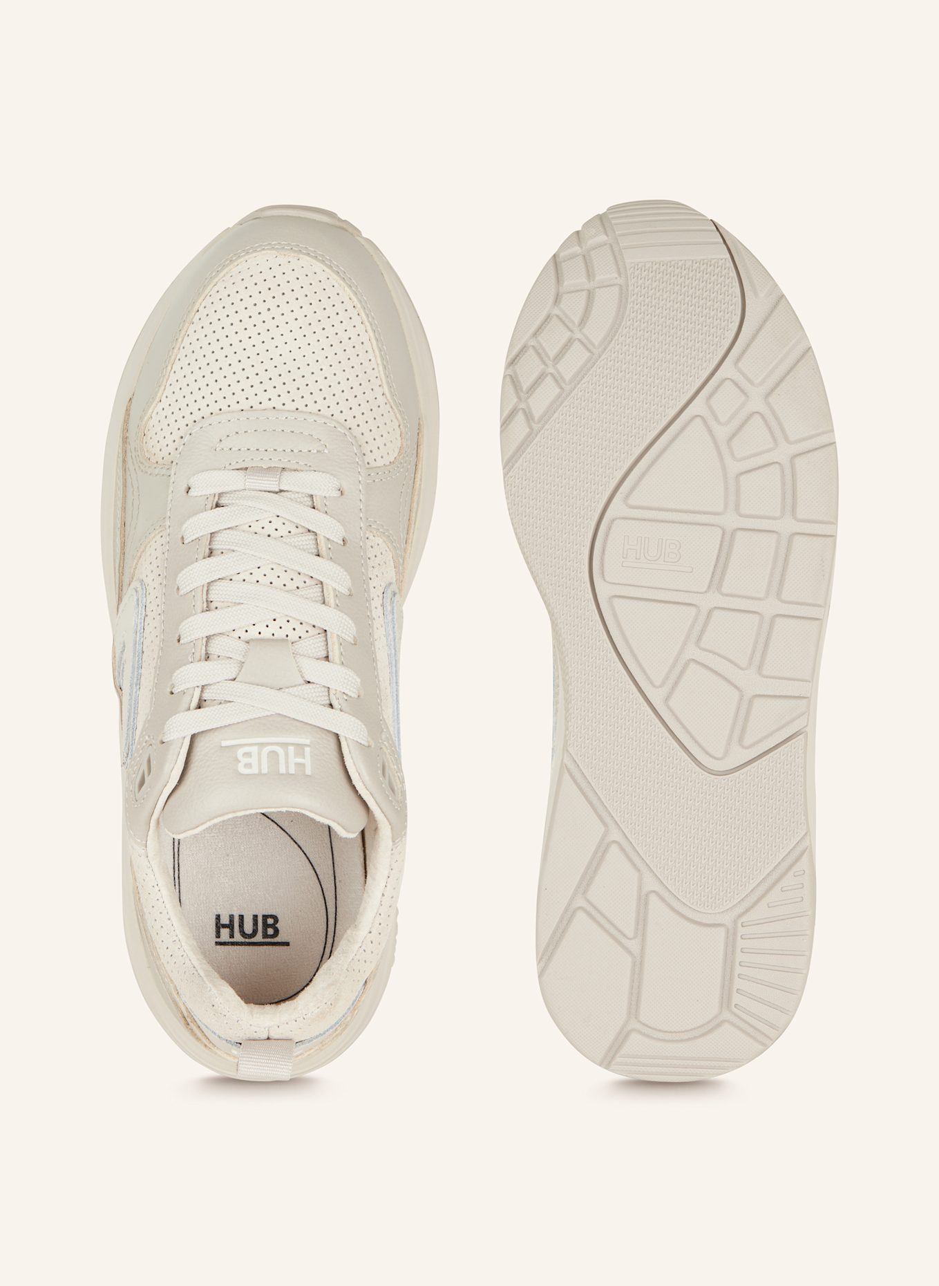 HUB Sneaker GLIDE-W N45, Farbe: BEIGE (Bild 5)