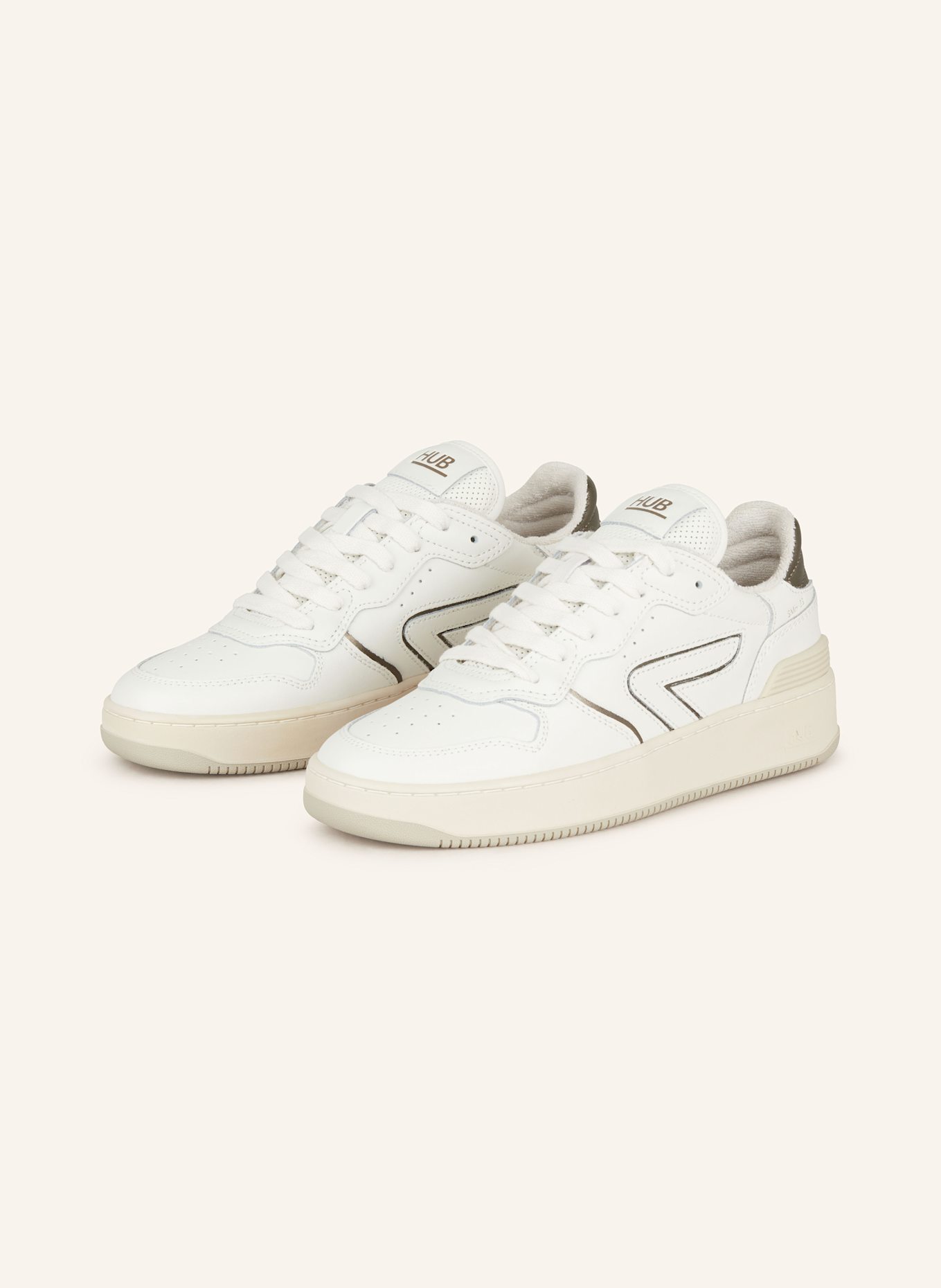 HUB SMASH L31 sneaker, Color: WHITE (Image 1)