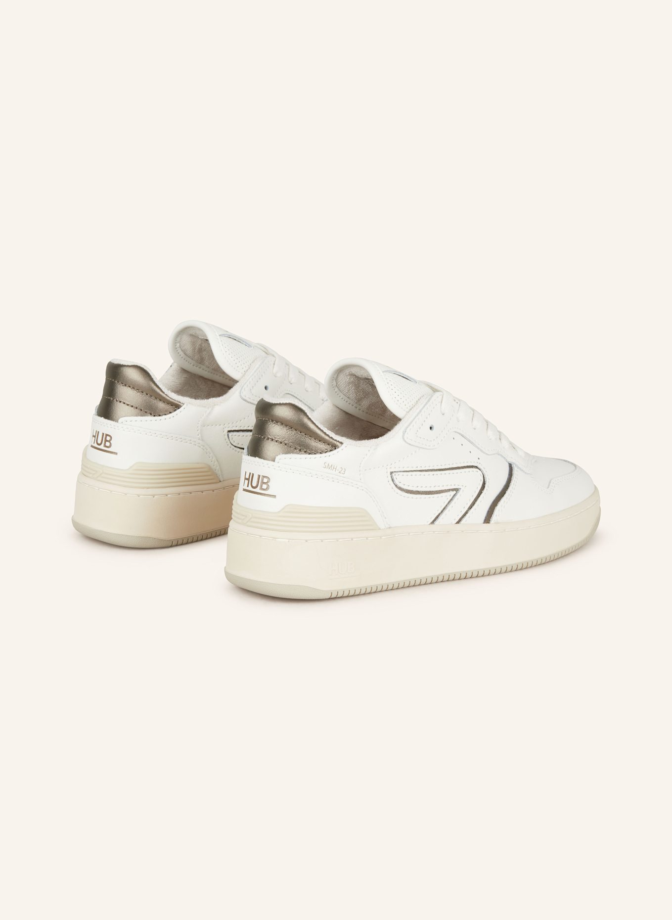 HUB SMASH L31 sneaker, Color: WHITE (Image 2)