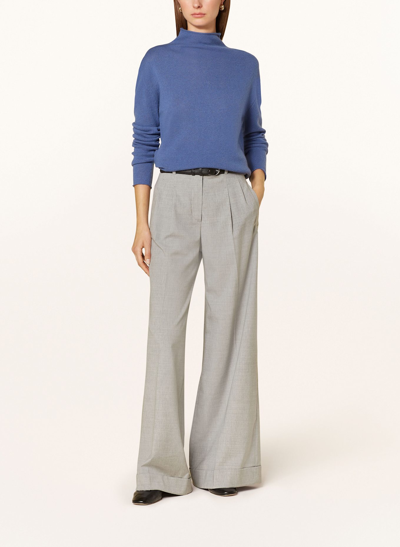 FFC Pullover mit Cashmere: BLAU