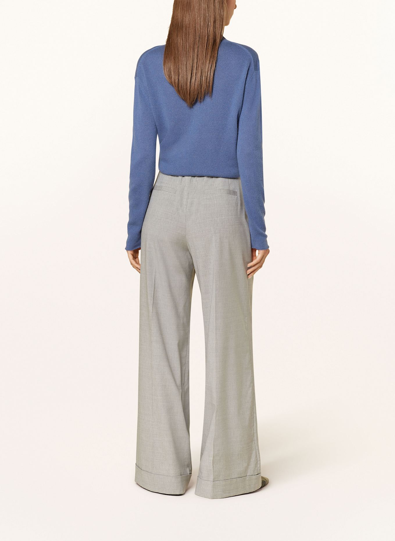 FFC Pullover mit Cashmere: BLAU