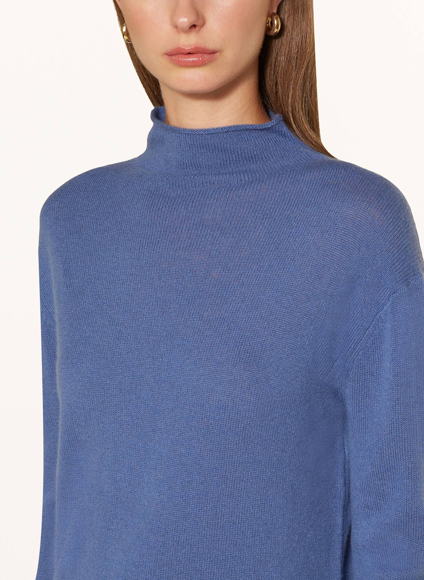 FFC Pullover mit Cashmere: BLAU
