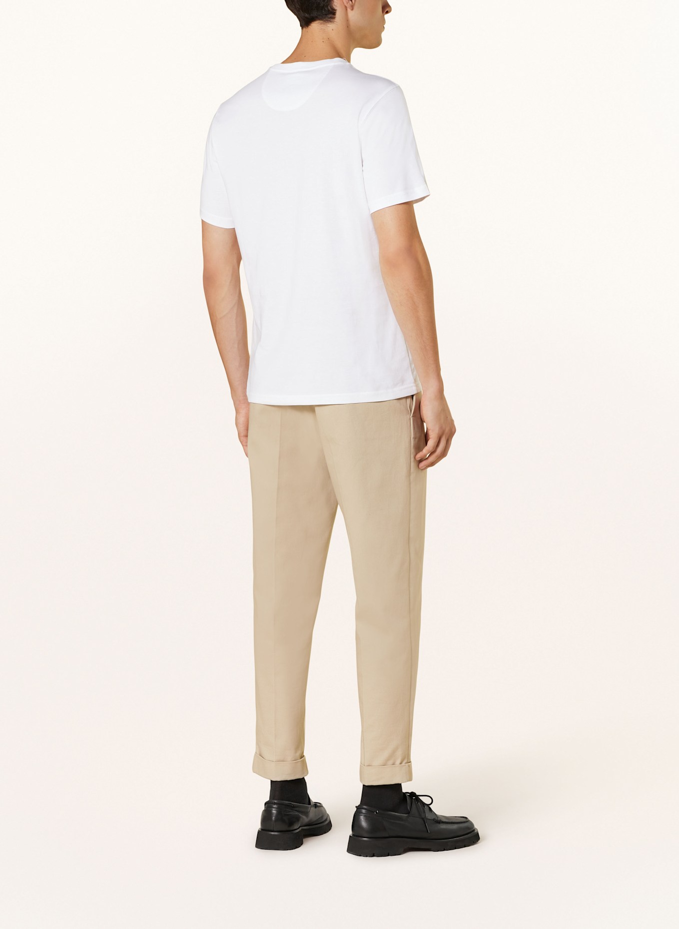 Barbour T-shirt, Color: WHITE (Image 3)