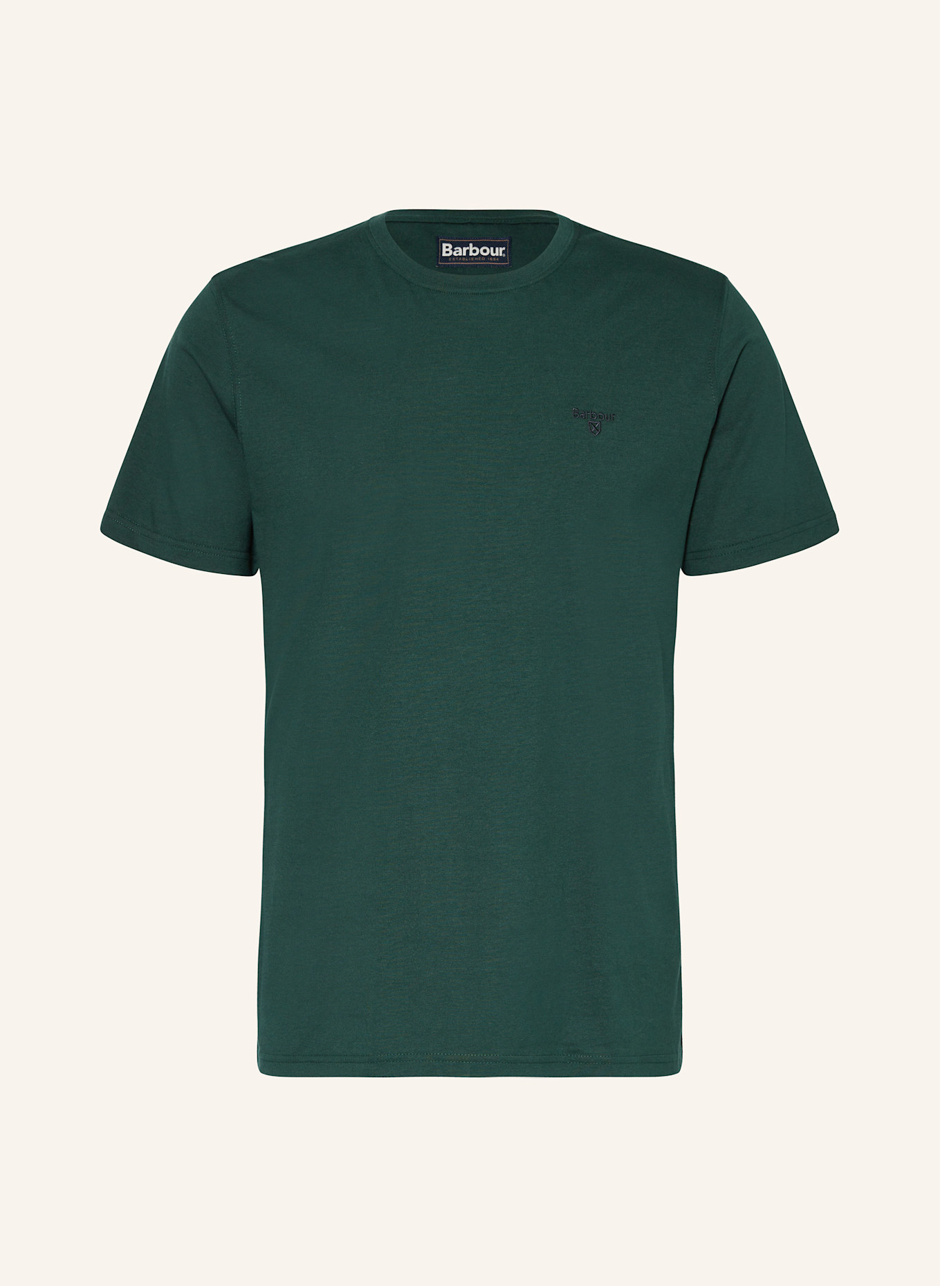 Barbour T-shirt, Color: DARK GREEN (Image 1)