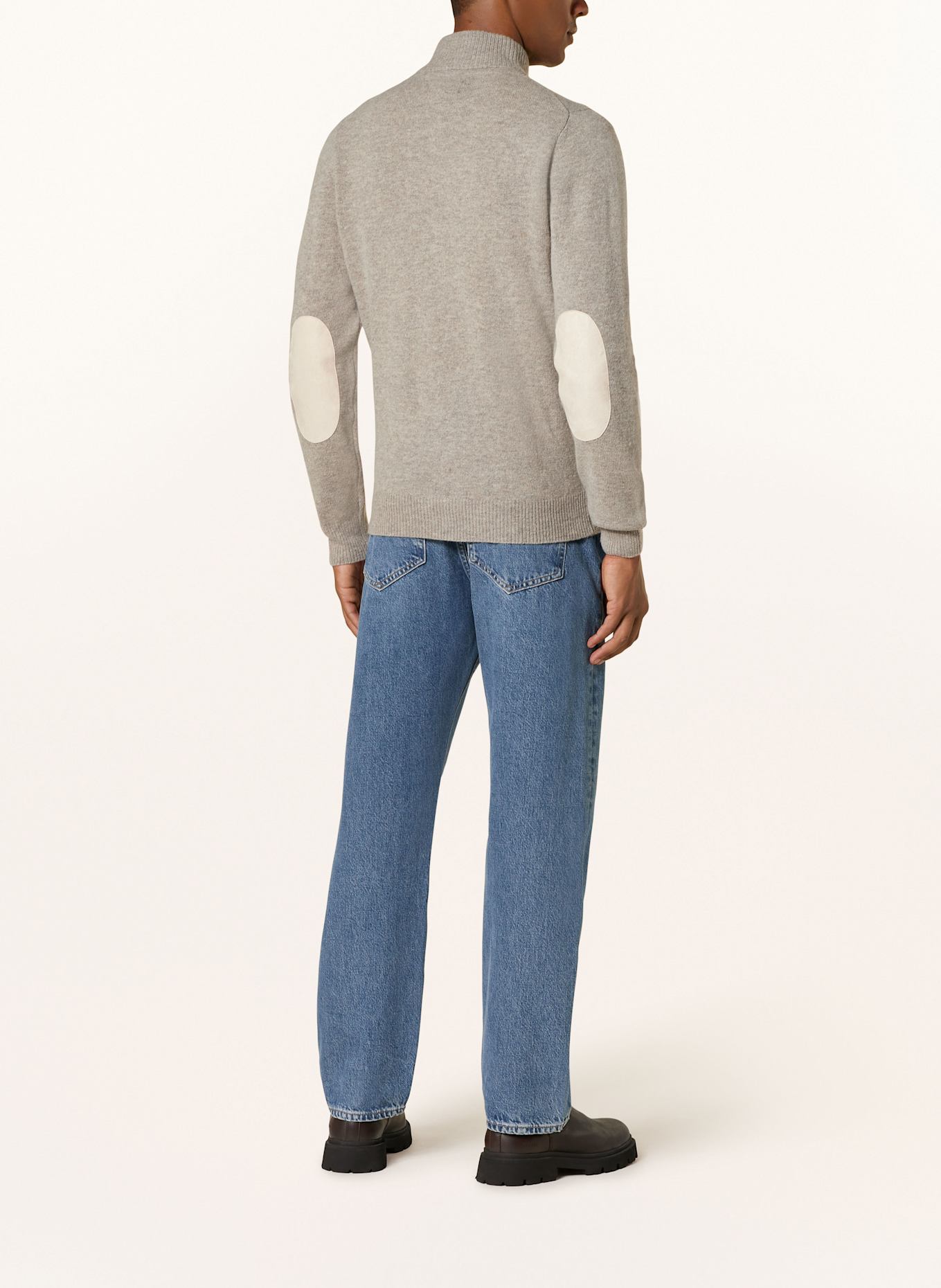 Barbour Strickjacke ESSENTIAL: GRAU