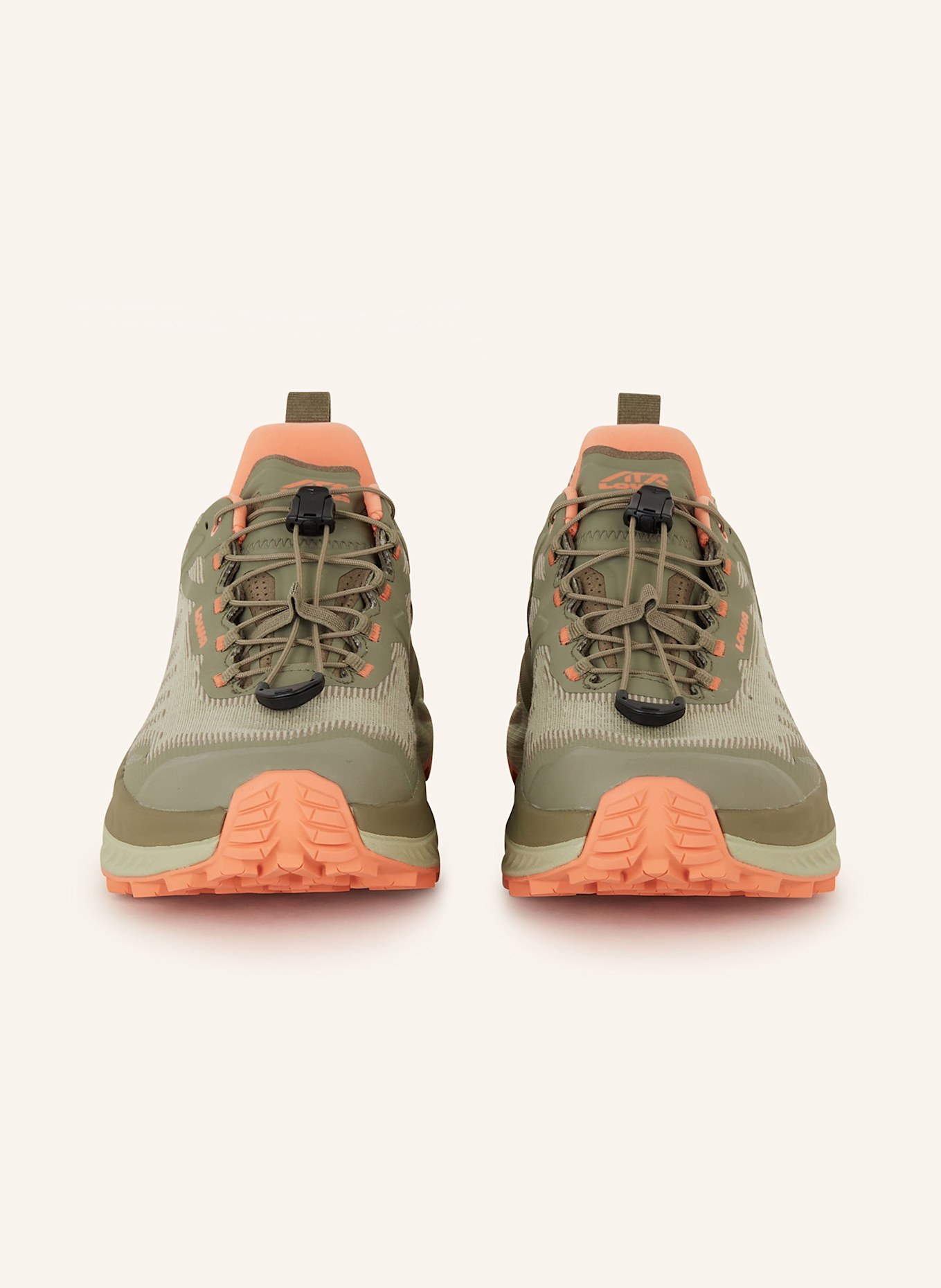 LOWA Trailrunning-Schuhe FORTUX GTX: OLIV / HELLGRÜN / LACHS