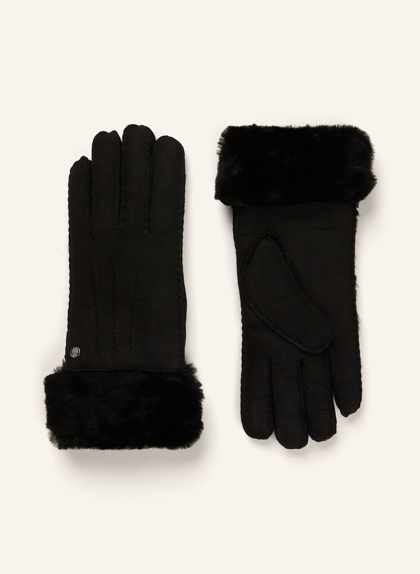 ROECKL Leather gloves GOETEBURG, Color: BLACK (Image 1)