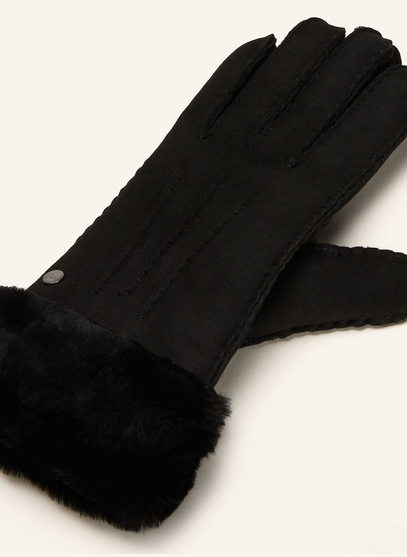 ROECKL Leather gloves GOETEBURG, Color: BLACK (Image 2)