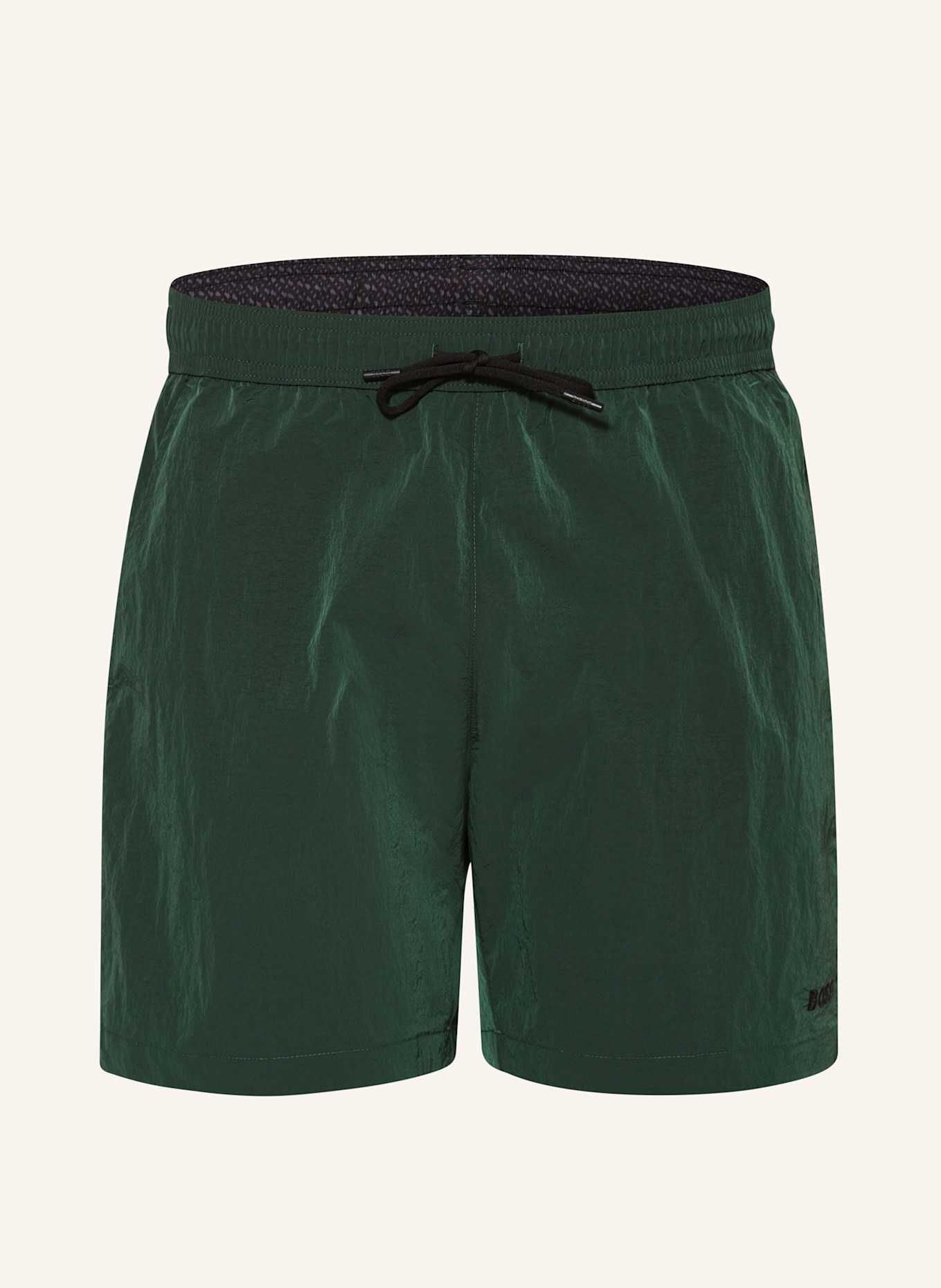 BOSS GEANT swim shorts, Color: DARK GREEN (Image 1)