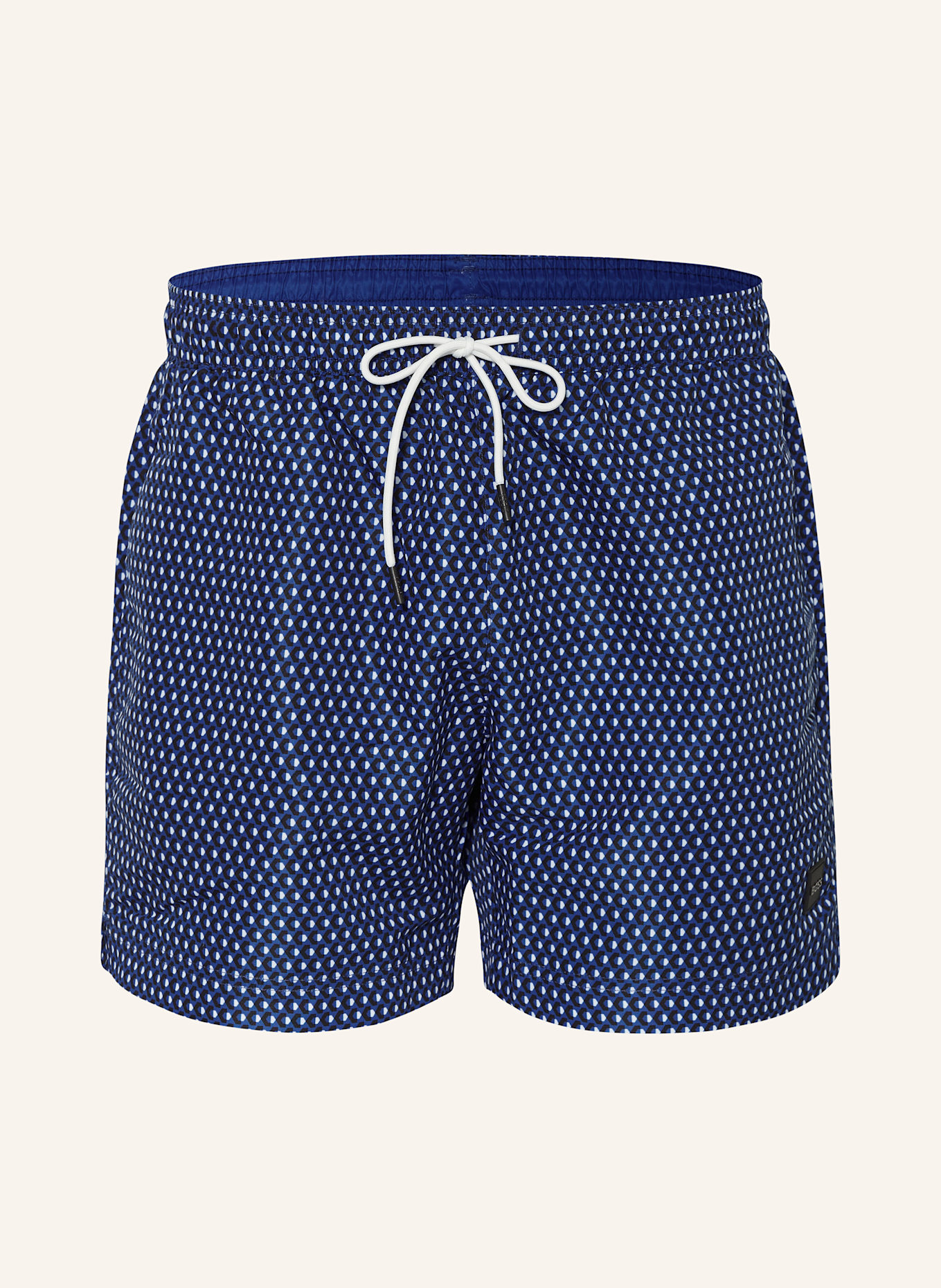 BOSS Swim shorts VIBE, Color: BLUE/ WHITE/ DARK BLUE (Image 1)