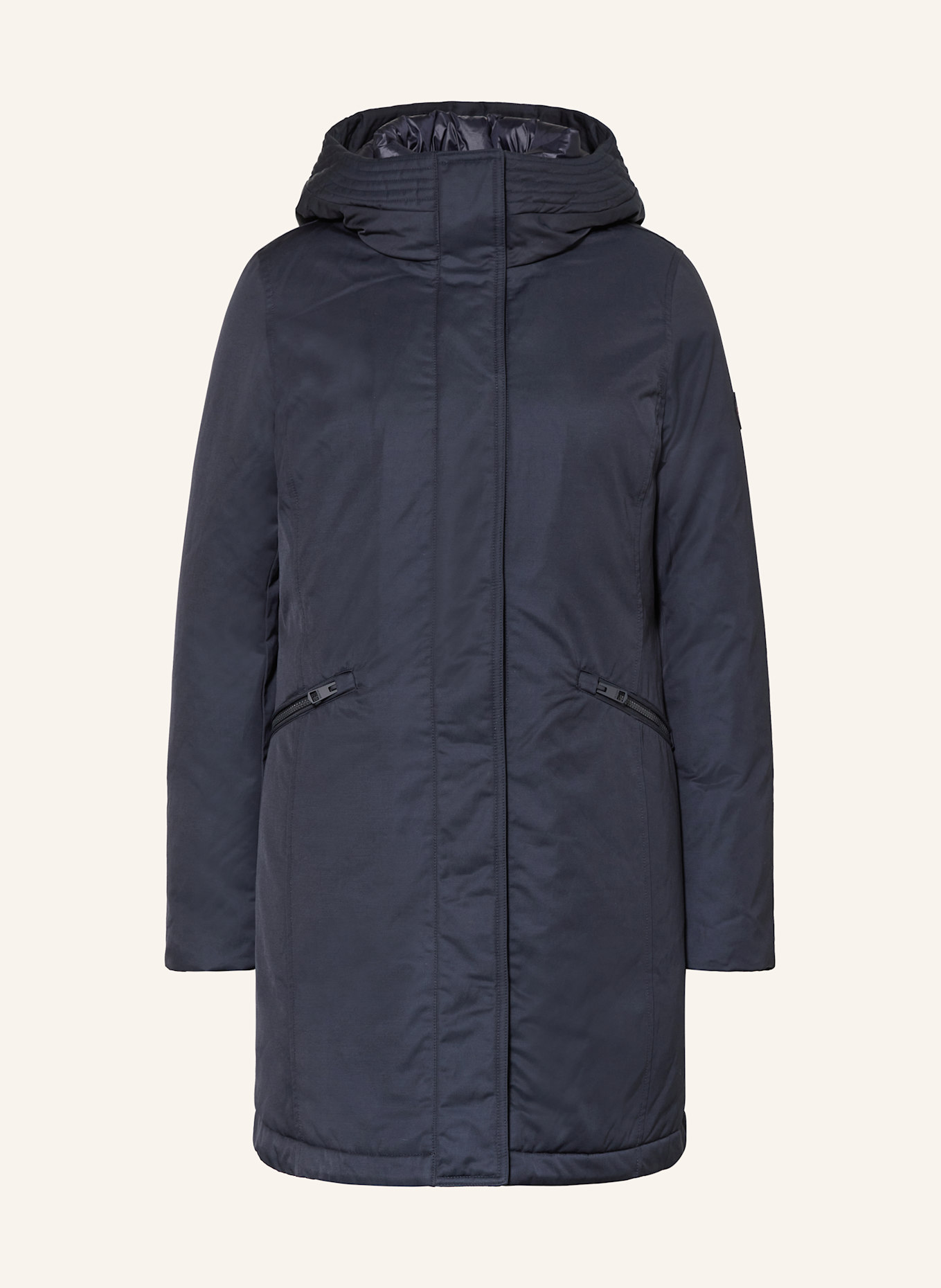 TOMMY HILFIGER Parka: DUNKELBLAU