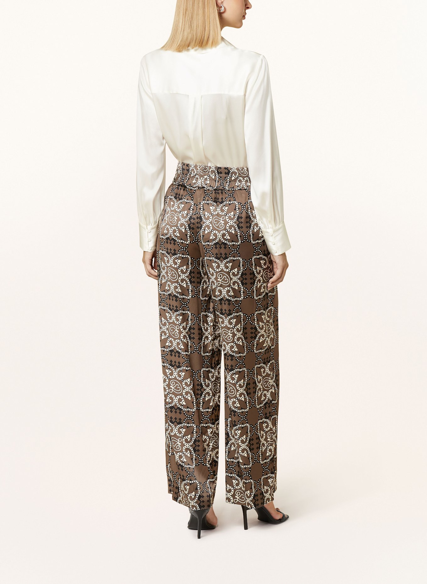 dea kudibal MARGO trousers, Color: DARK BROWN/ BLACK/ CREAM (Image 3)