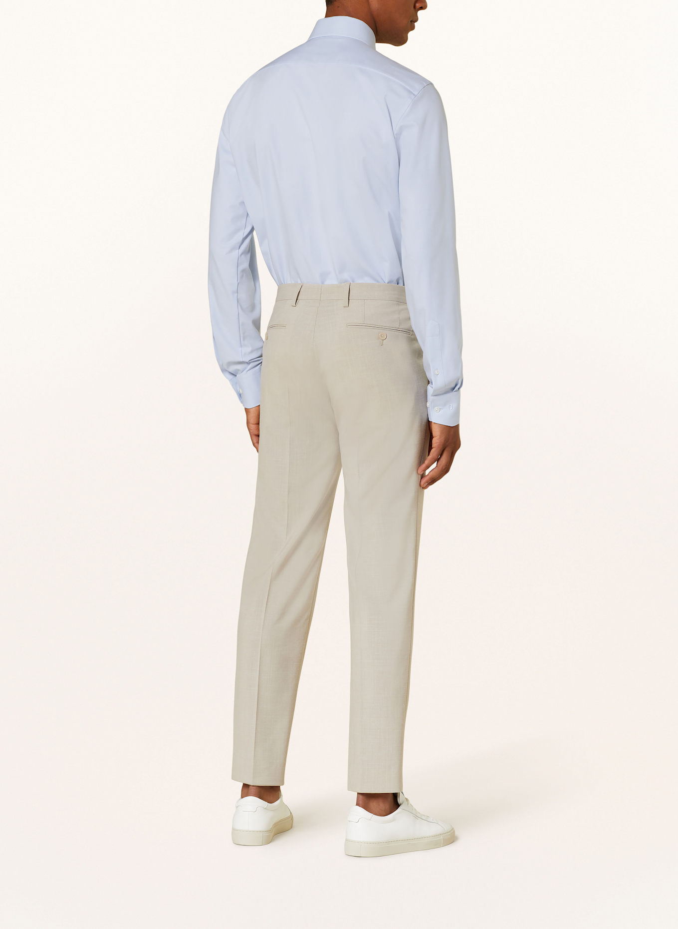 OLYMP Hemd Luxor 24/seven modern fit mit extralangem Arm: HELLBLAU