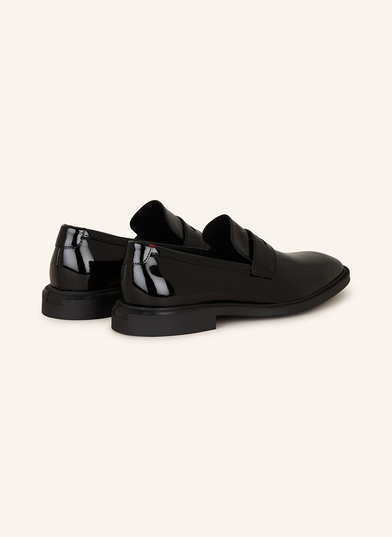 HUGO Loafersy GRYFF: 001 BLACK