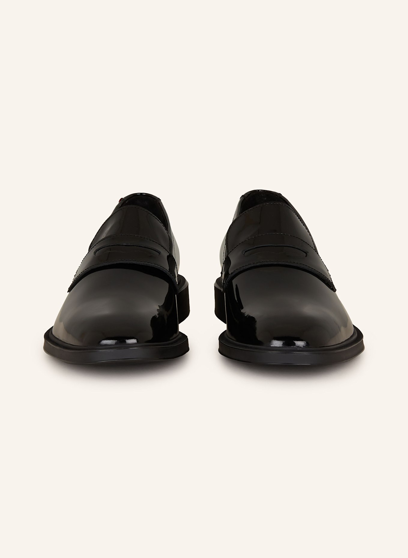 HUGO Loafersy GRYFF: 001 BLACK