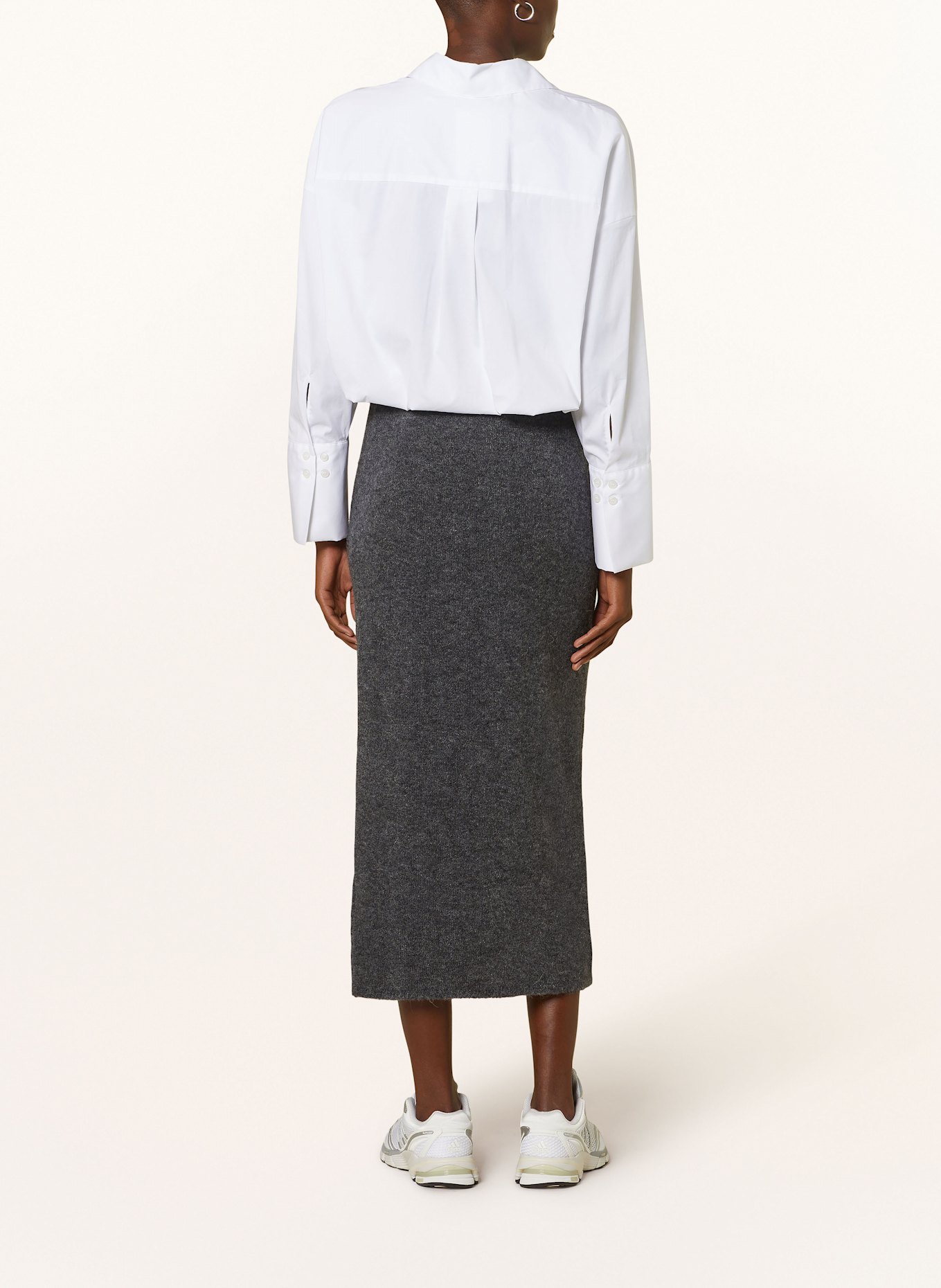 RIANI Knit skirt, Color: GRAY (Image 3)