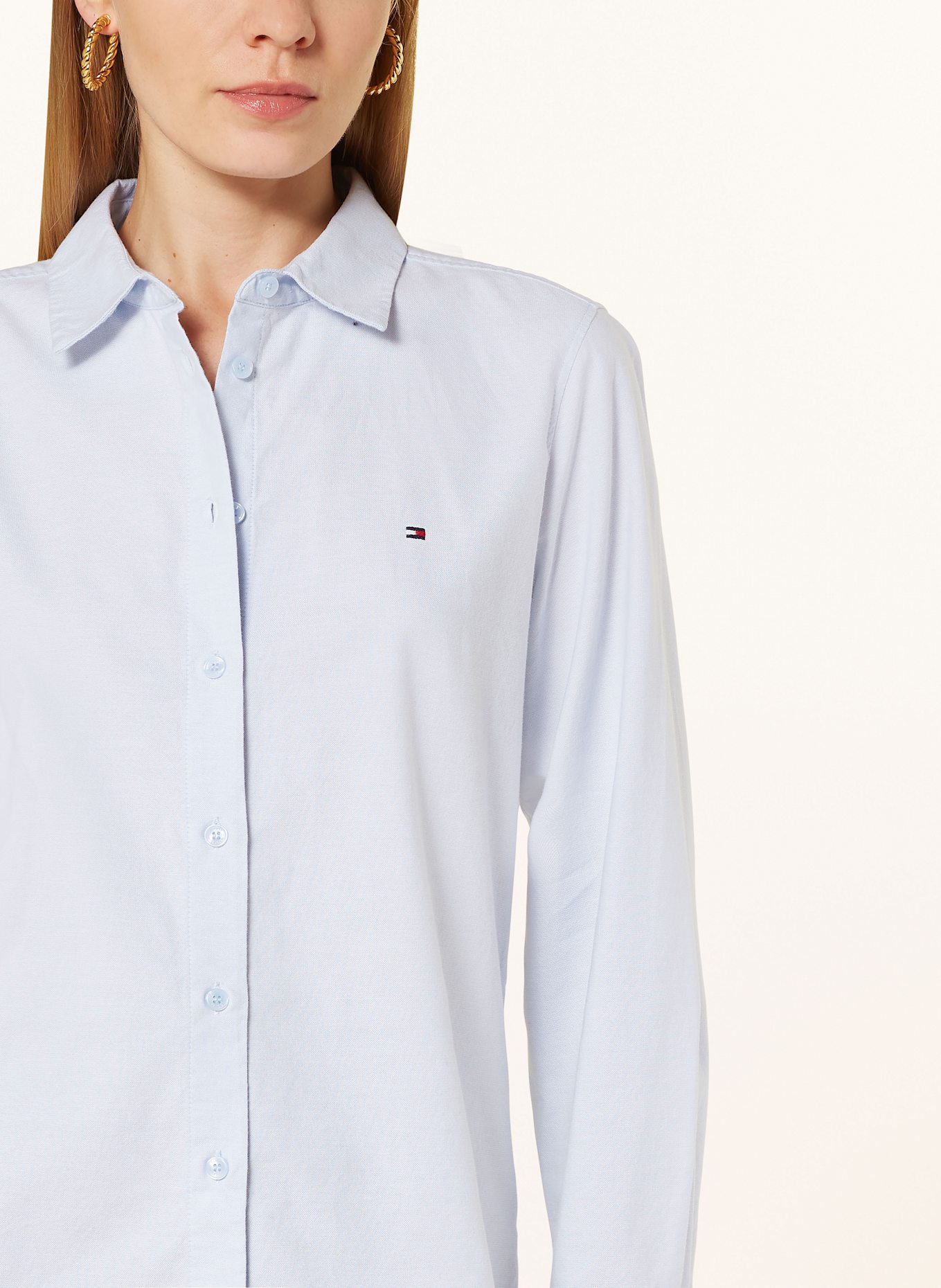 TOMMY HILFIGER Koszula: JASNONIEBIESKI