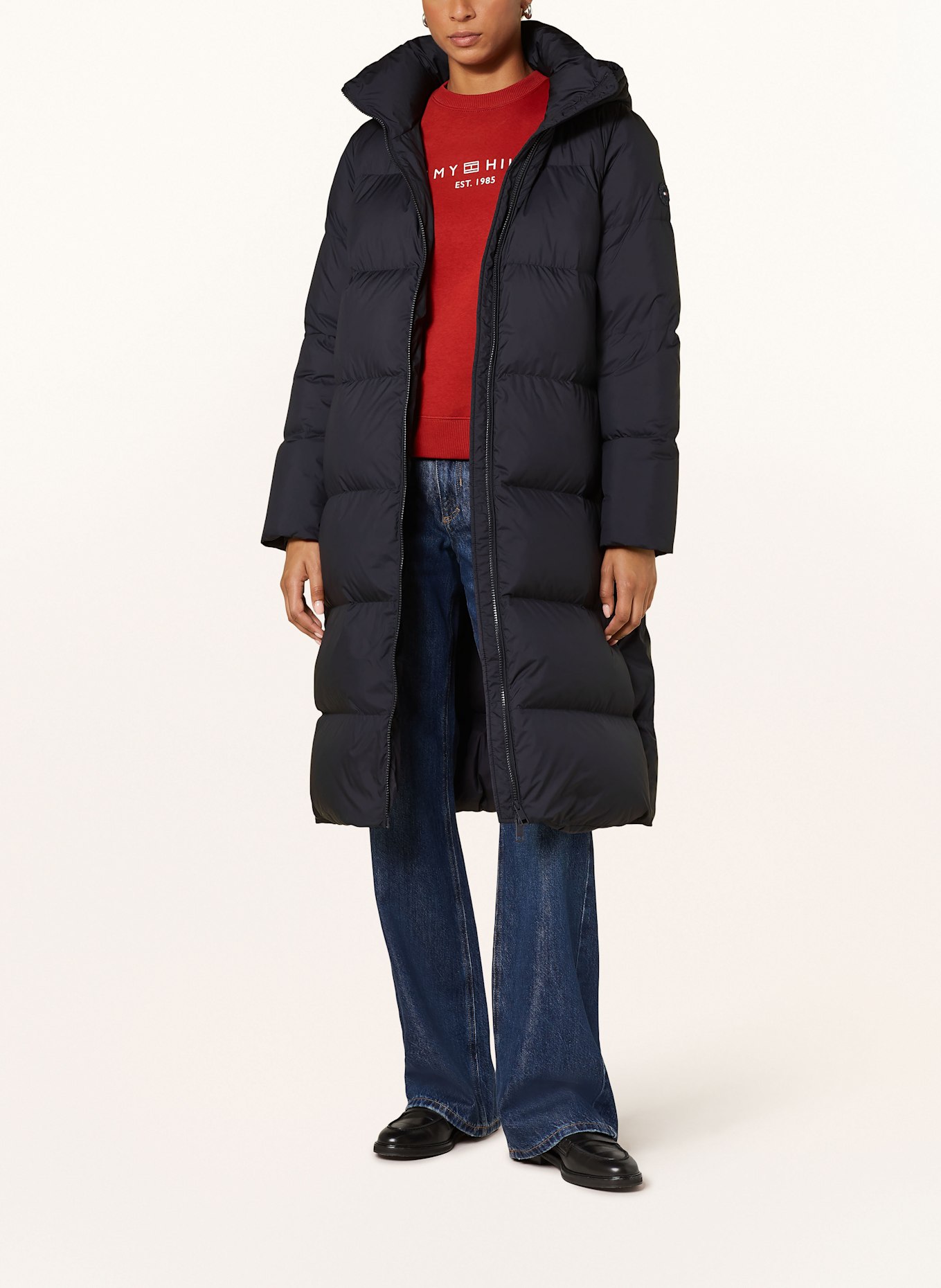TOMMY HILFIGER Down coat: DARK BLUE