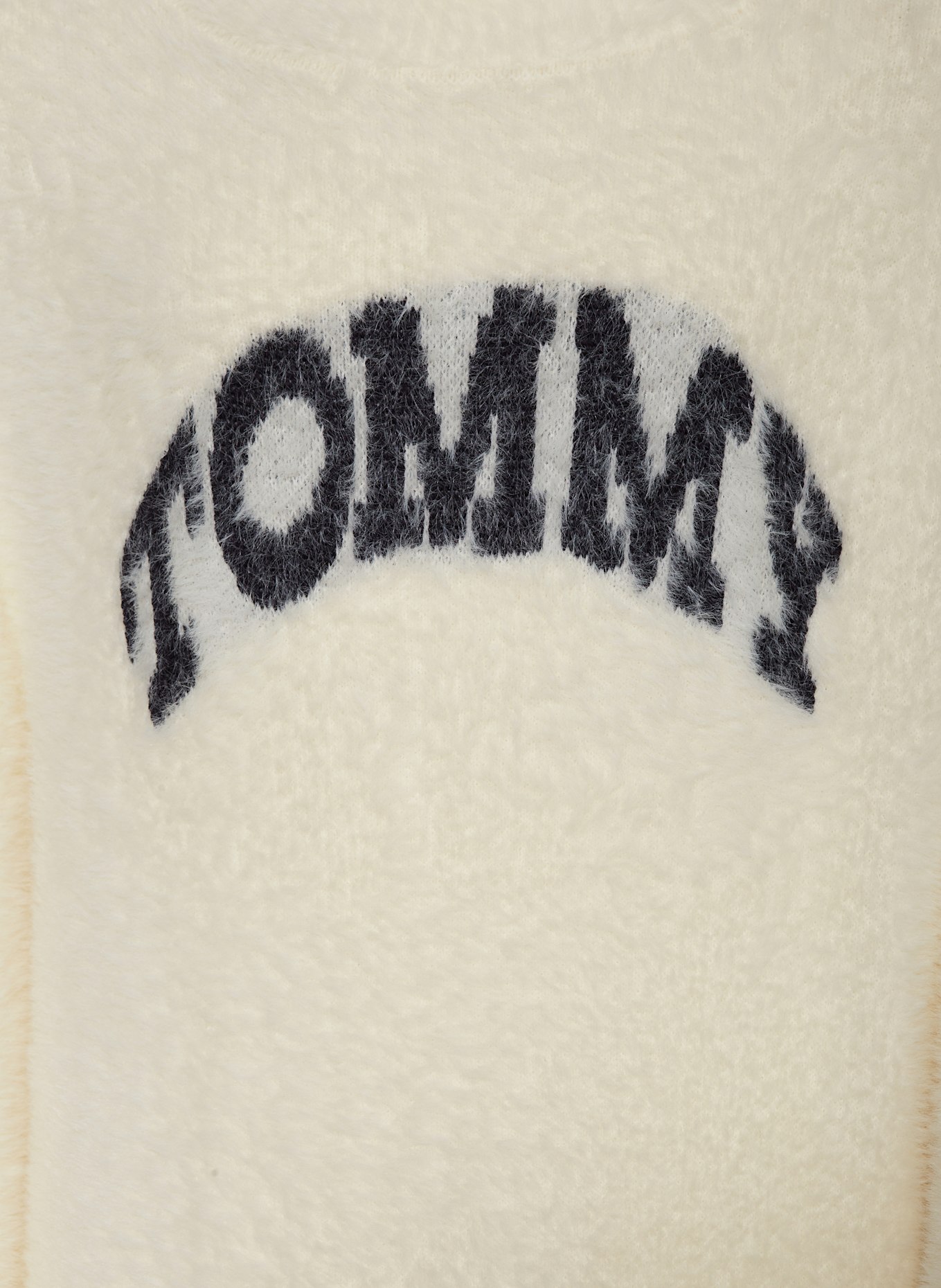 TOMMY HILFIGER Strickkleid, Farbe: ECRU/ SCHWARZ (Bild 3)