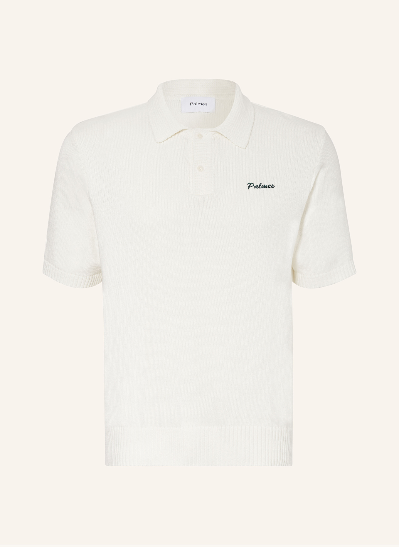 Palmes Strick-Poloshirt MARCO, Farbe: 062 Off-White (Bild 1)