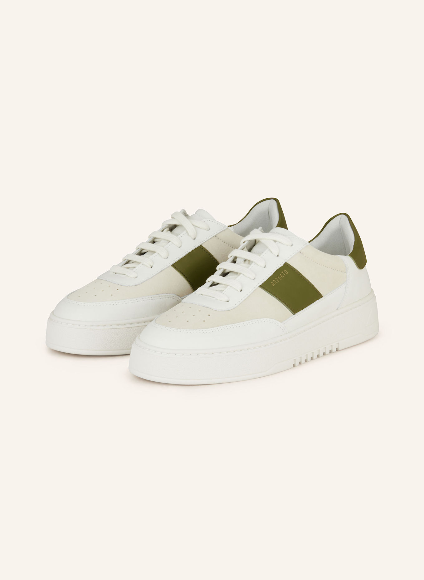 AXEL ARIGATO Sneakers ORBIT VINTAGE, Color: WHITE/ OLIVE/ CREAM (Image 1)