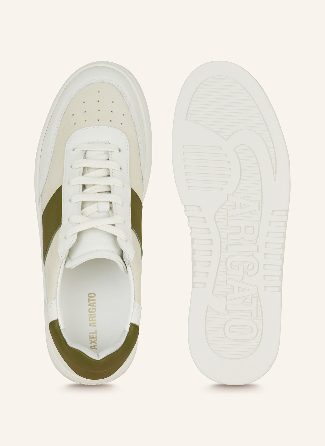 AXEL ARIGATO Sneakers ORBIT VINTAGE, Color: WHITE/ OLIVE/ CREAM (Image 5)