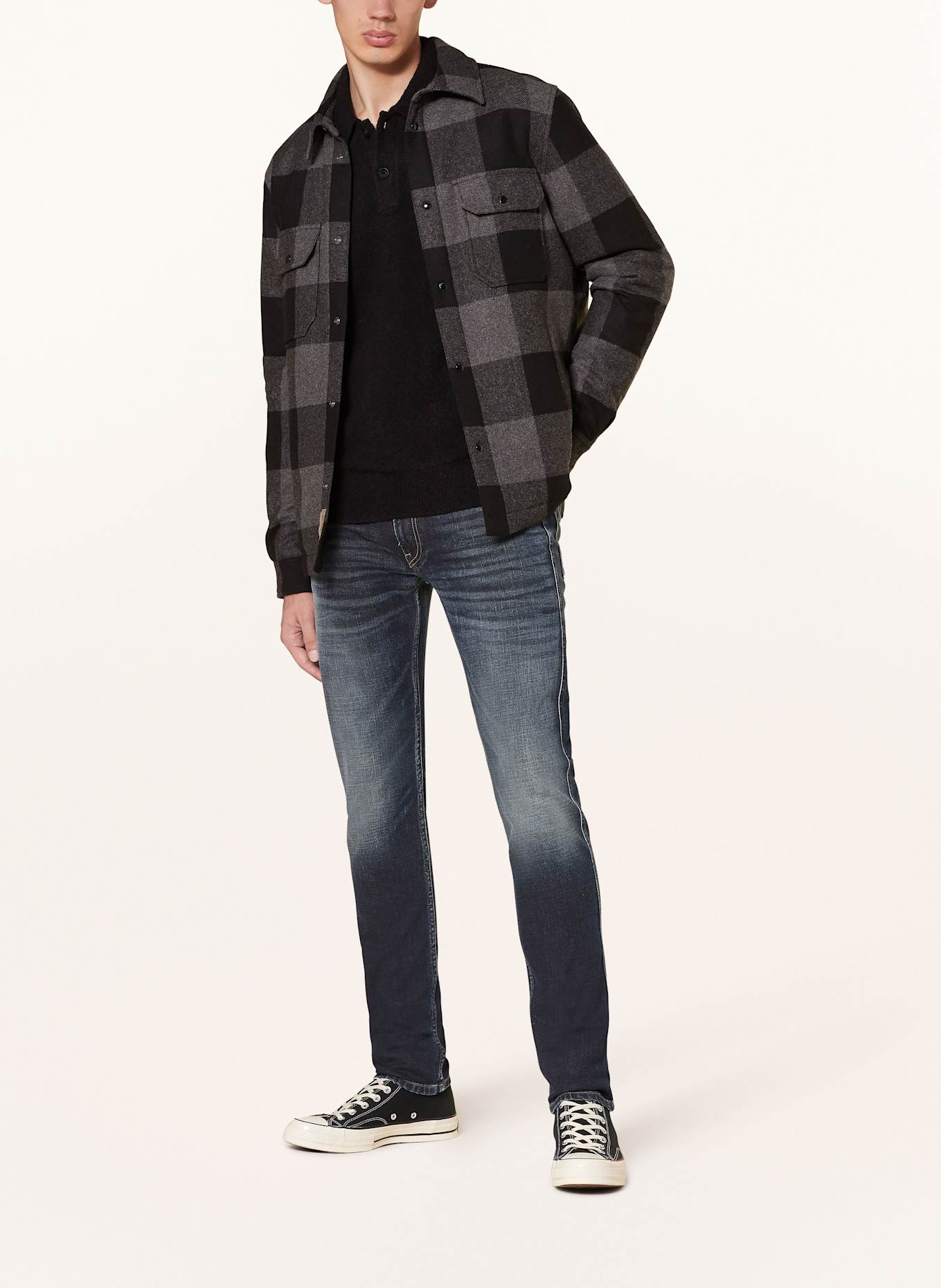 REPLAY Jeans slim fit, Color: 007 DARK BLUE (Image 2)