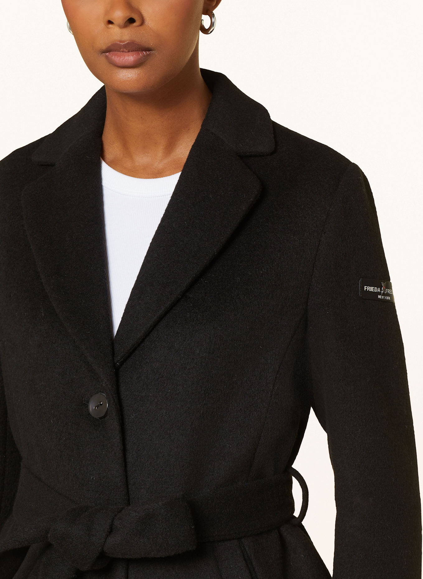 FRIEDA & FREDDIES Mantel CHESTER: SCHWARZ