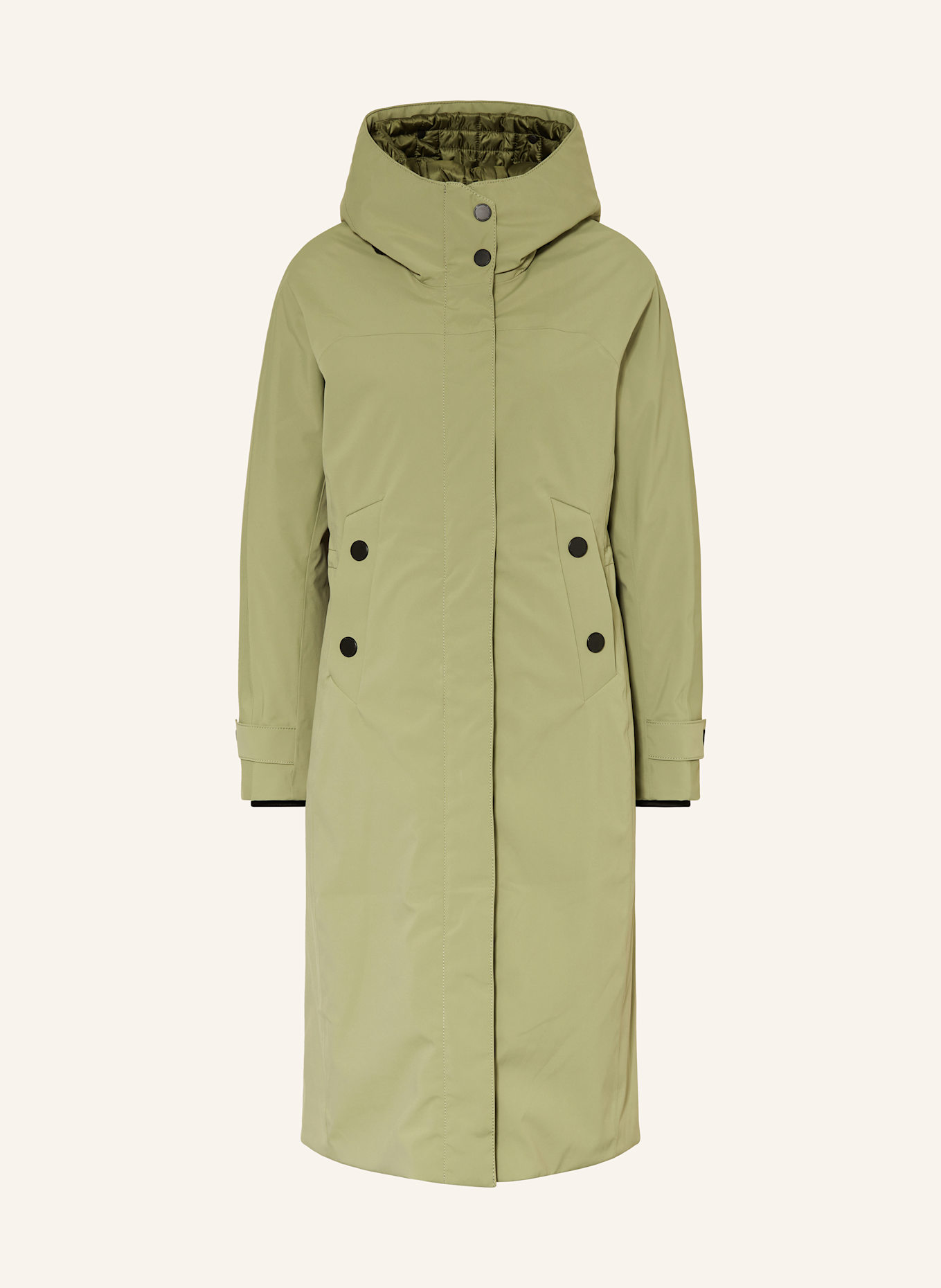 CREENSTONE 2-in-1-Regenmantel ENITE: HELLGRÜN