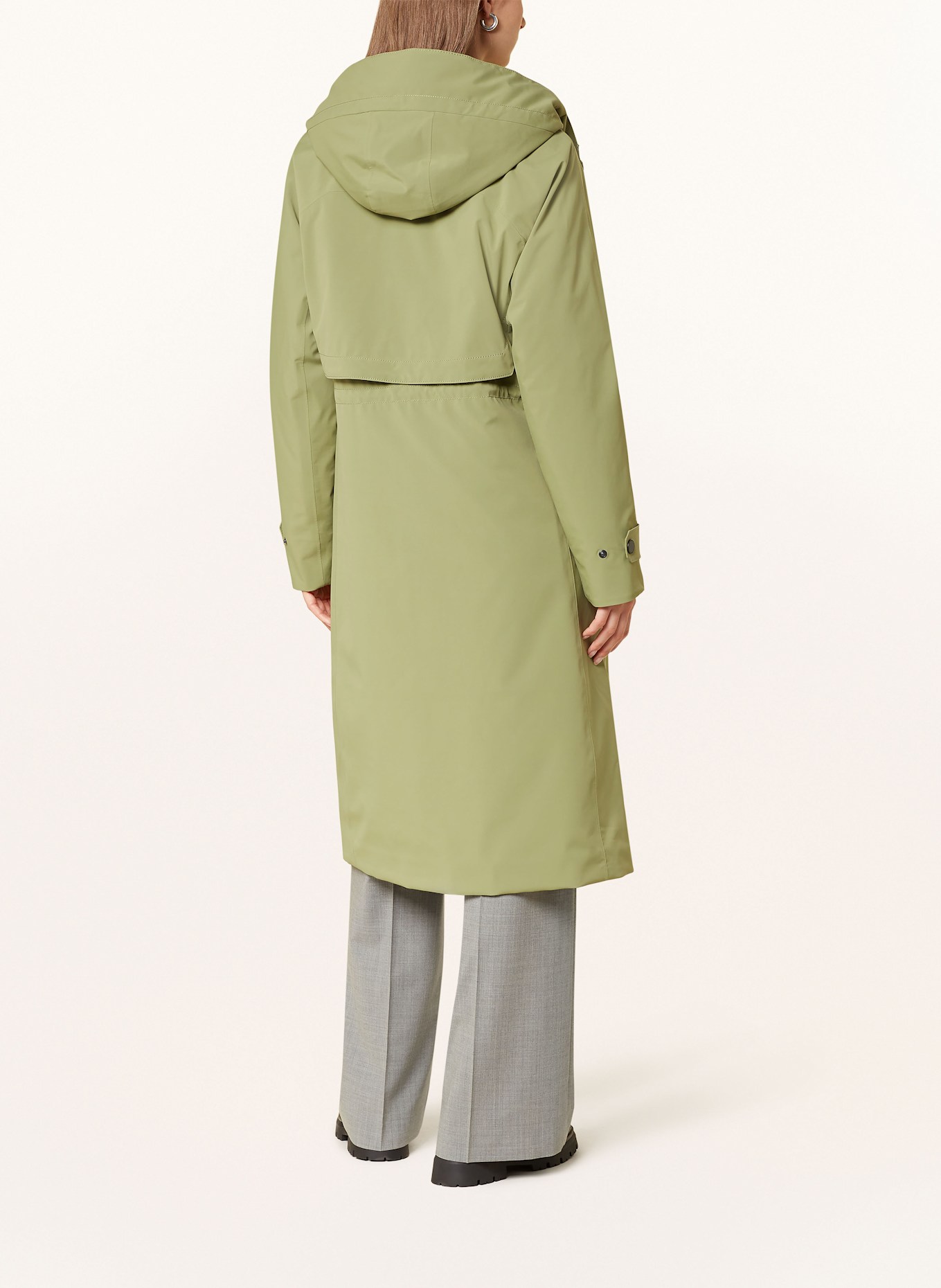 CREENSTONE 2-in-1-Regenmantel ENITE: HELLGRÜN