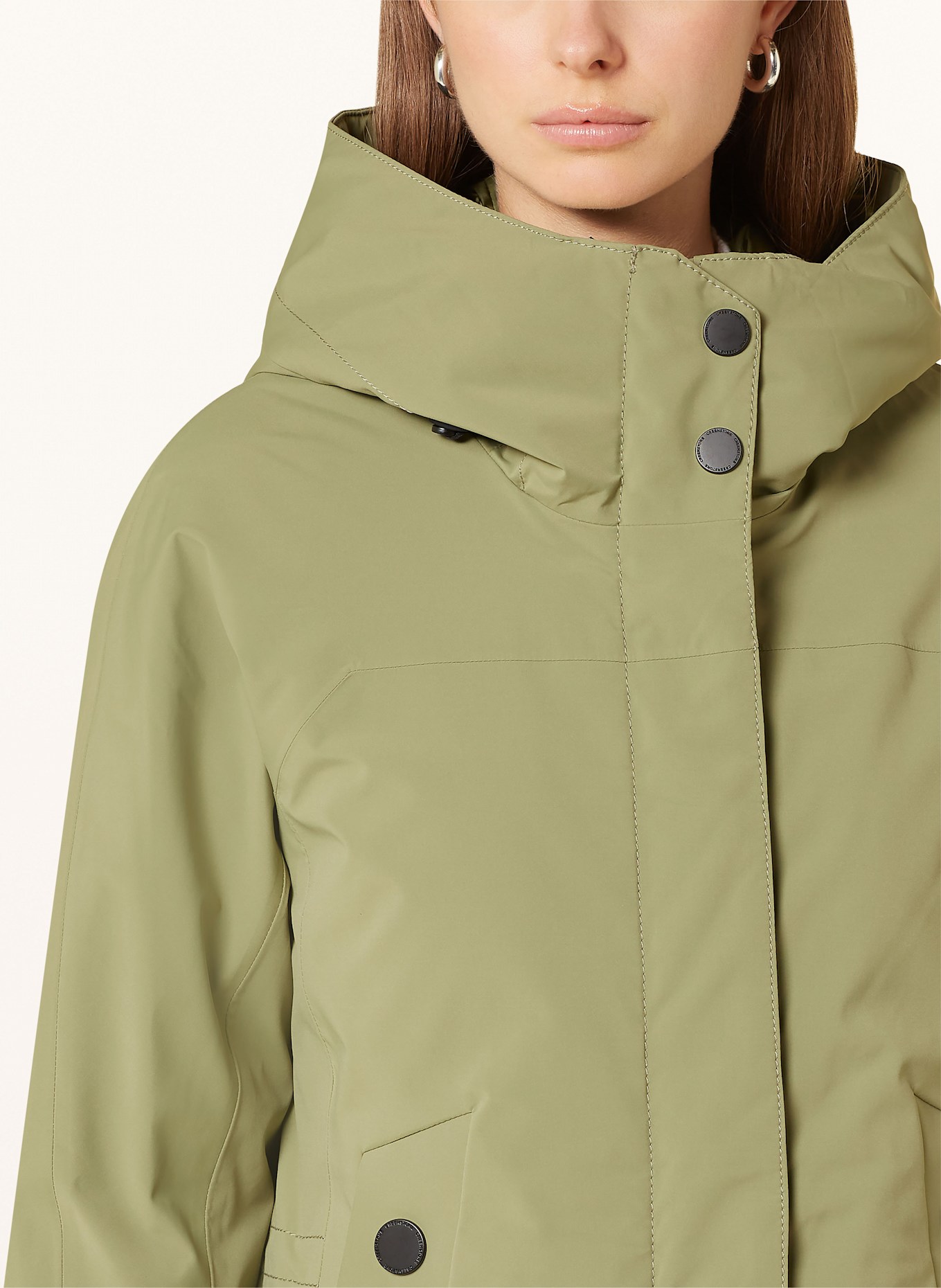 CREENSTONE 2-in-1-Regenmantel ENITE: HELLGRÜN