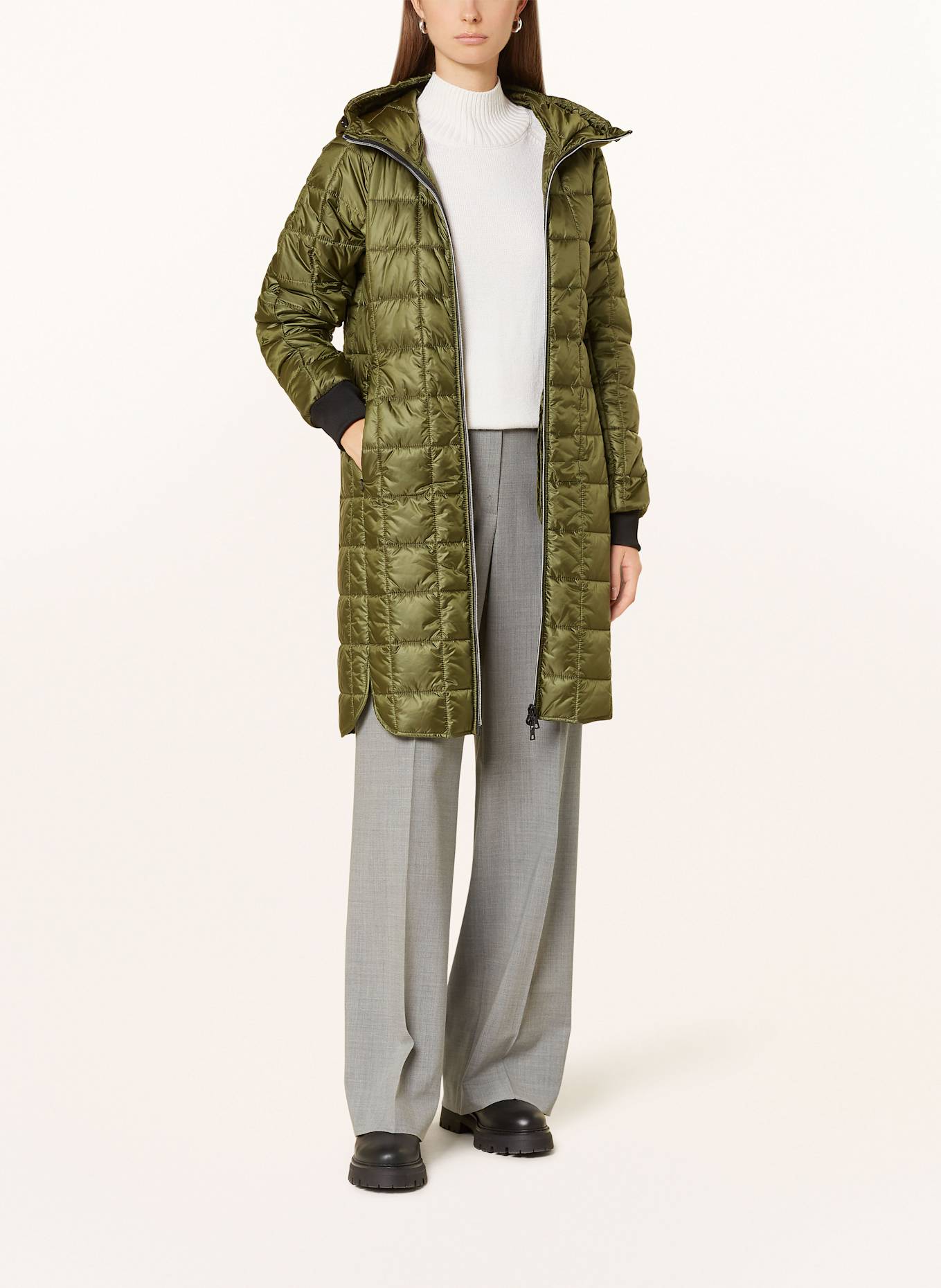 CREENSTONE 2-in-1-Regenmantel ENITE: HELLGRÜN