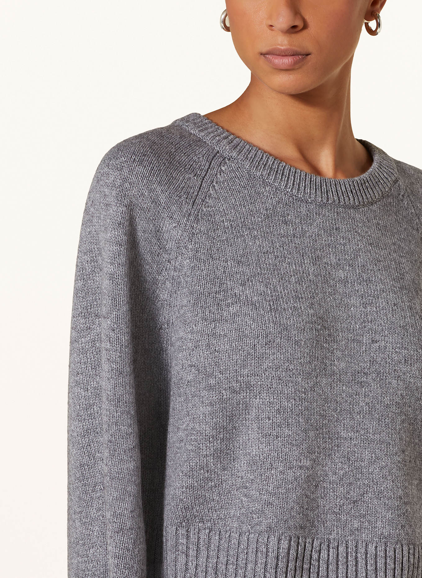 oui Pullover, Farbe: GRAU (Bild 4)