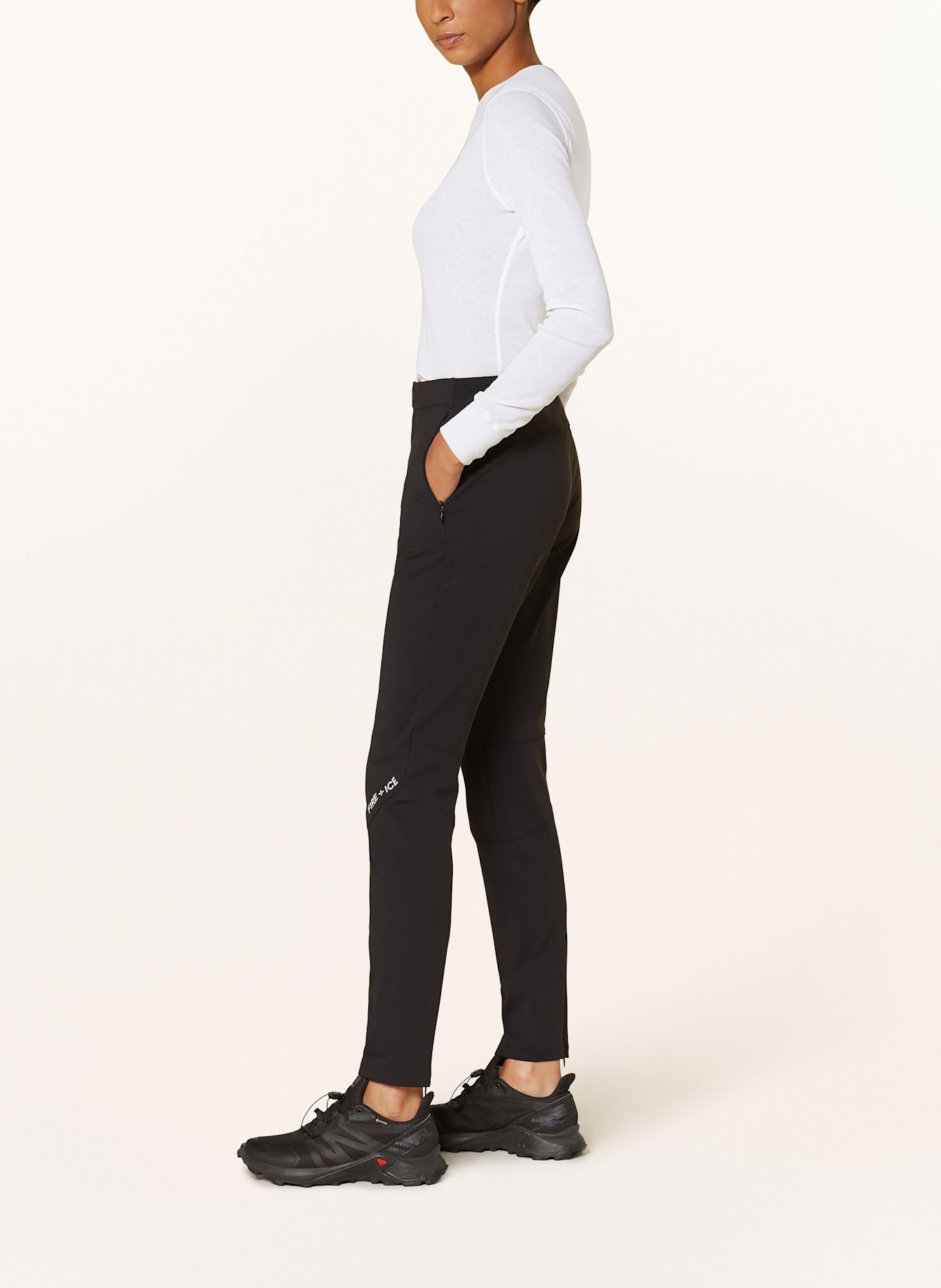 FIRE+ICE Trekkinghose ADACHE: SCHWARZ