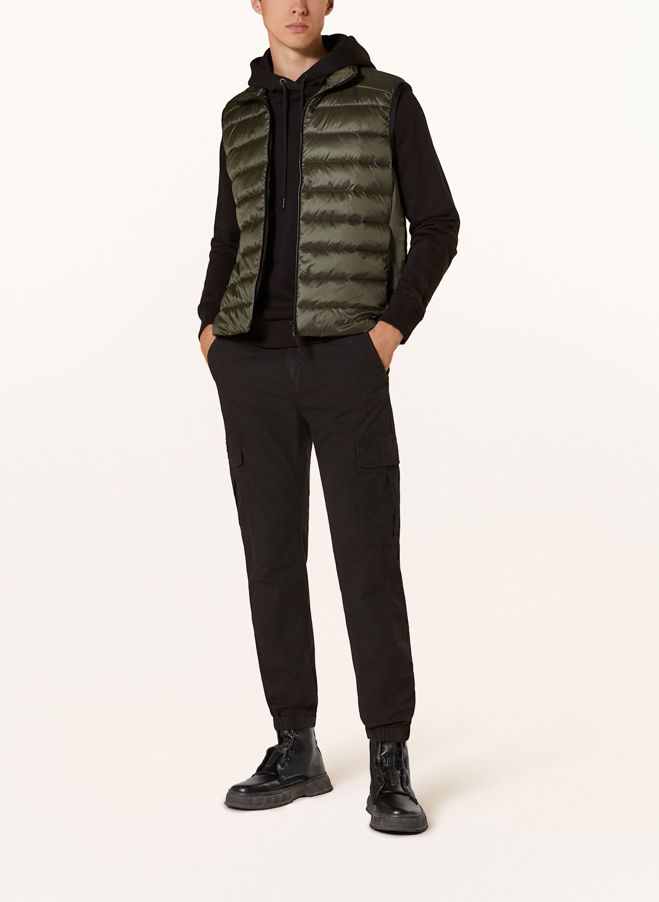 FIRE+ICE Steppweste HOMER: KHAKI