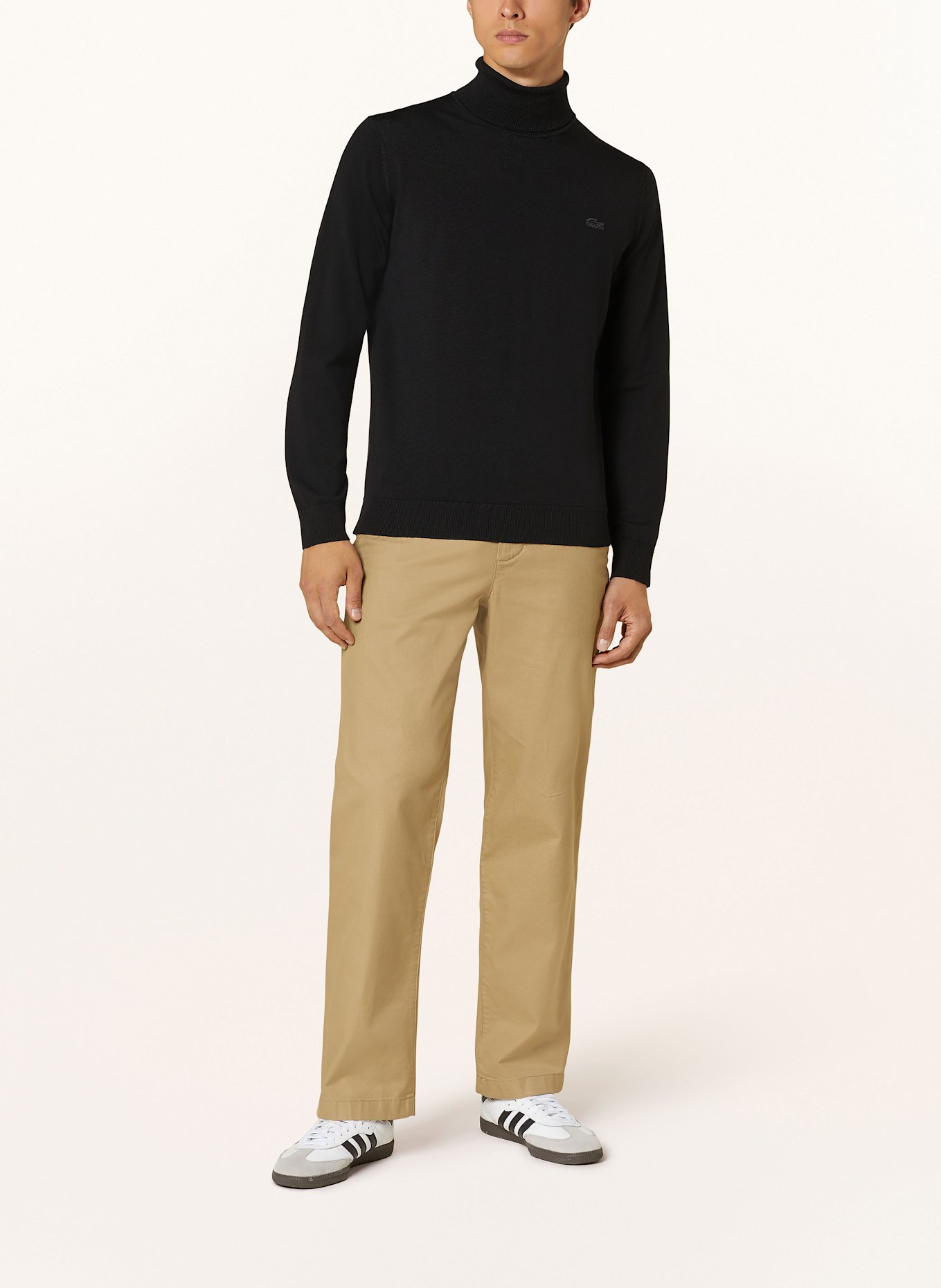 LACOSTE coltrui: ZWART