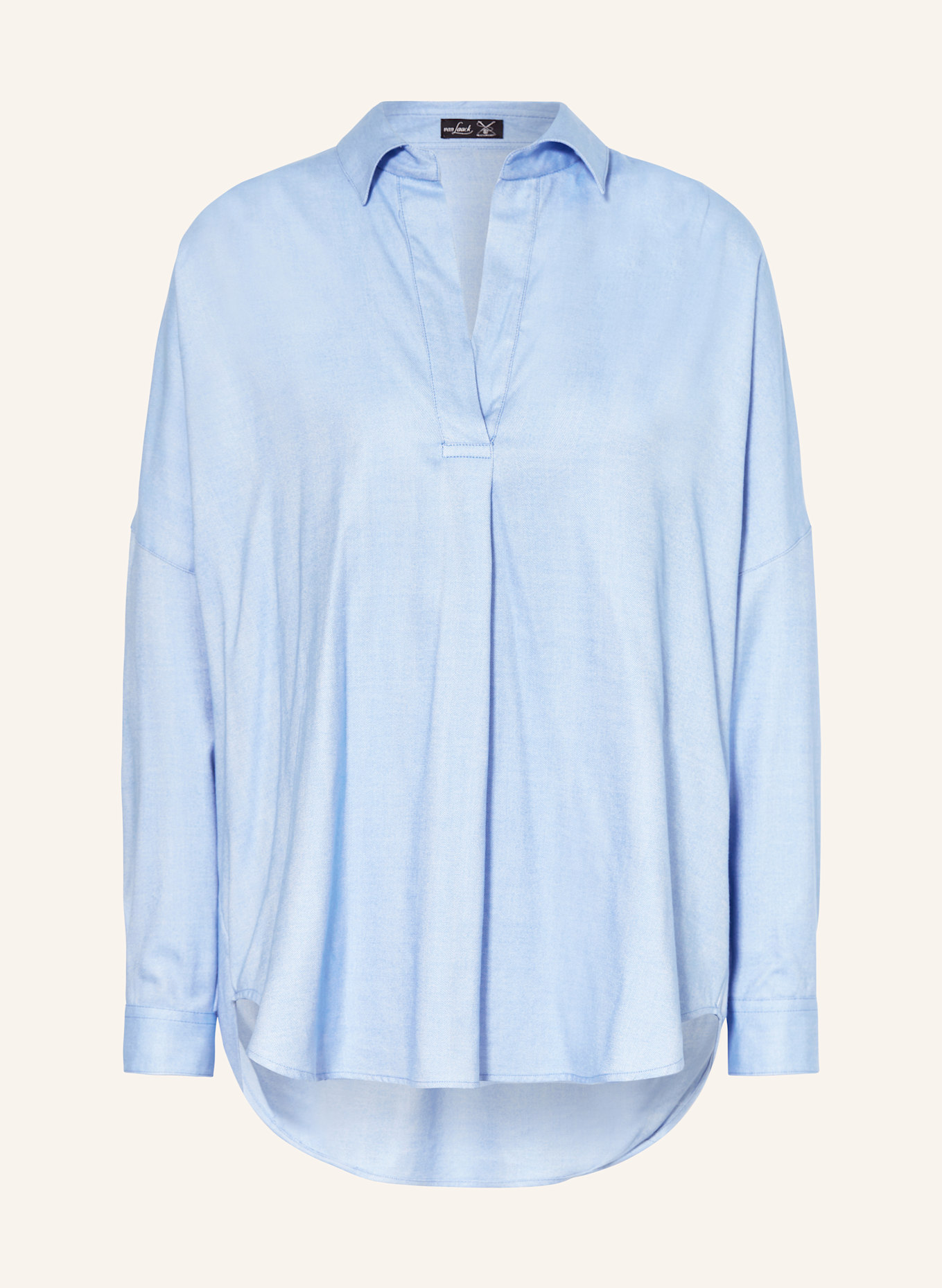 van Laack Blouse shirt VL-THALEA-SV, Color: LIGHT BLUE (Image 1)