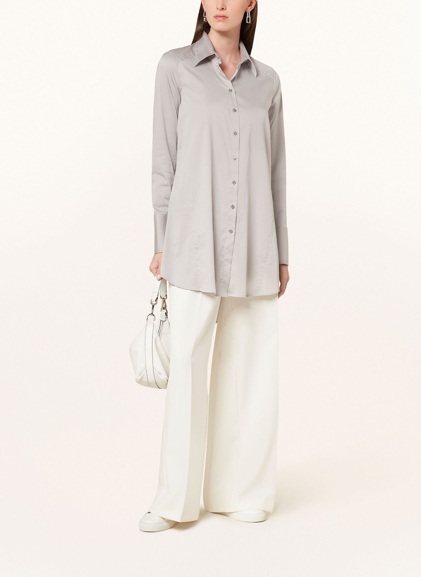 van Laack Shirt blouse VL-BLUMIS-SV, Color: GRAY (Image 2)