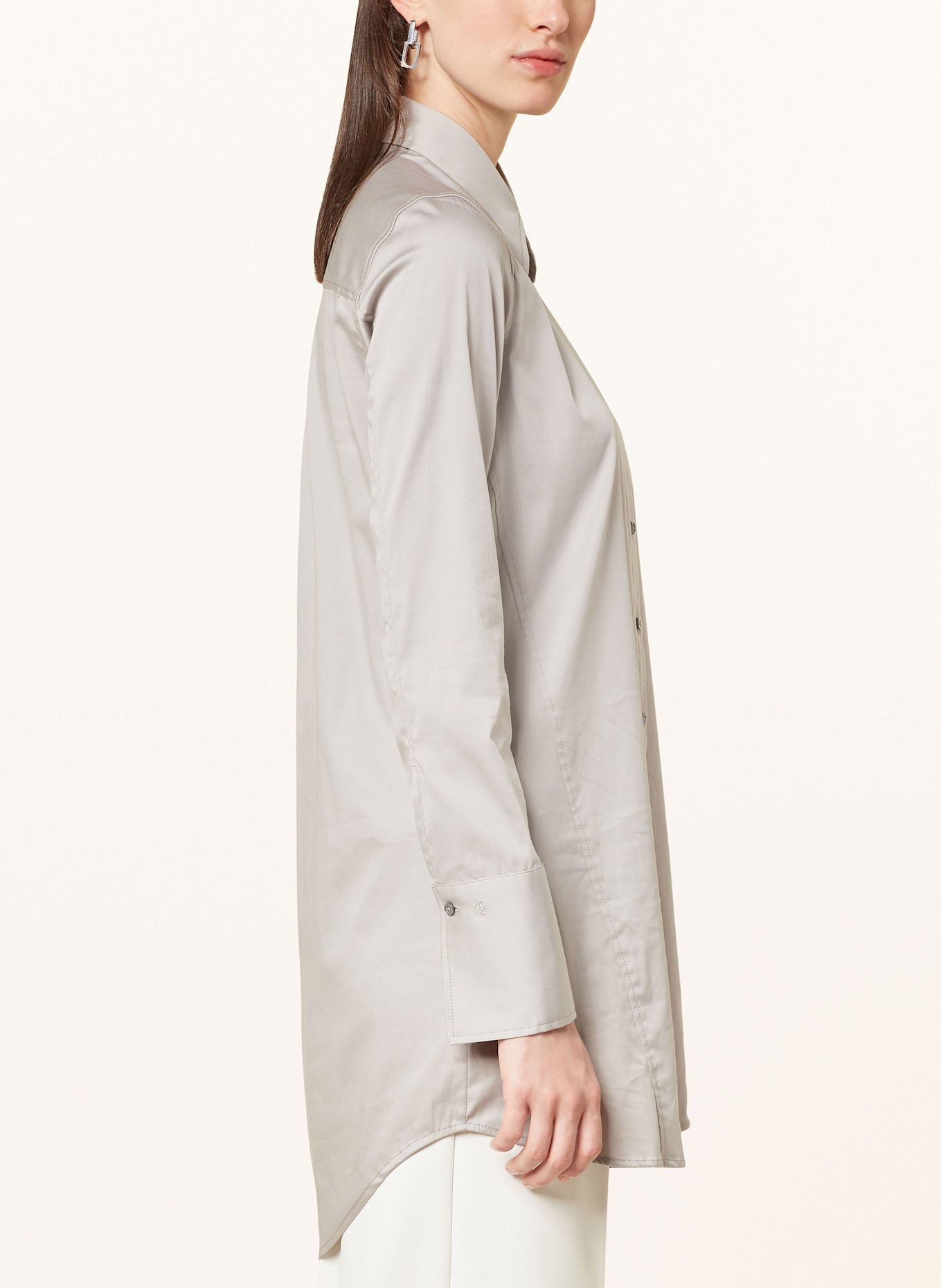 van Laack Shirt blouse VL-BLUMIS-SV, Color: GRAY (Image 4)